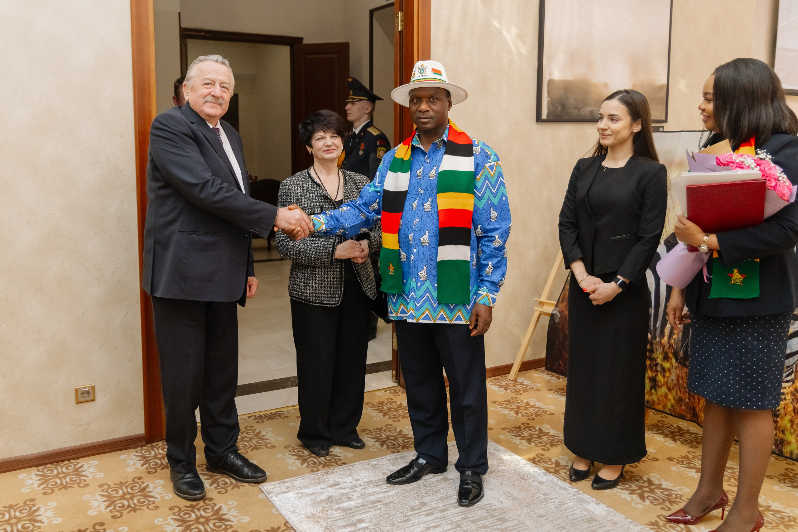 Фотосъемка делегации Посольства Зимбабве в Минске. Свадебный фотограф в Минске/Беларуси Сергей Спиридонов