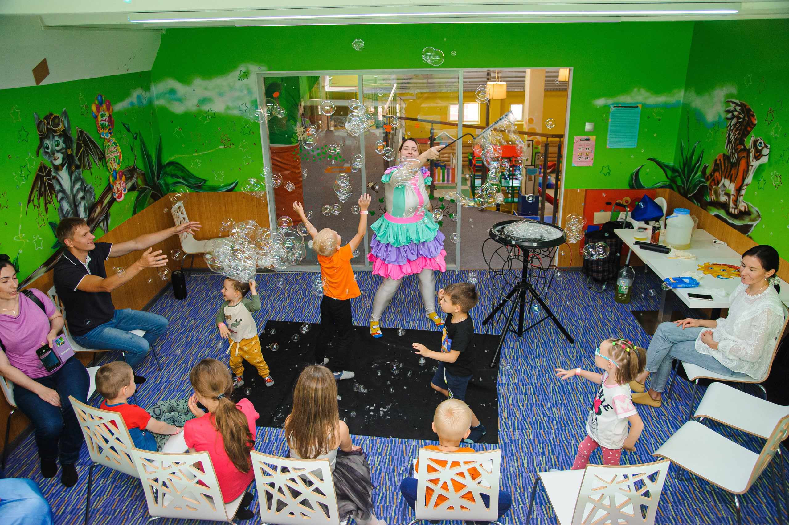 Шоу мыльных пузырей. Наталия Март | Фотограф СПб