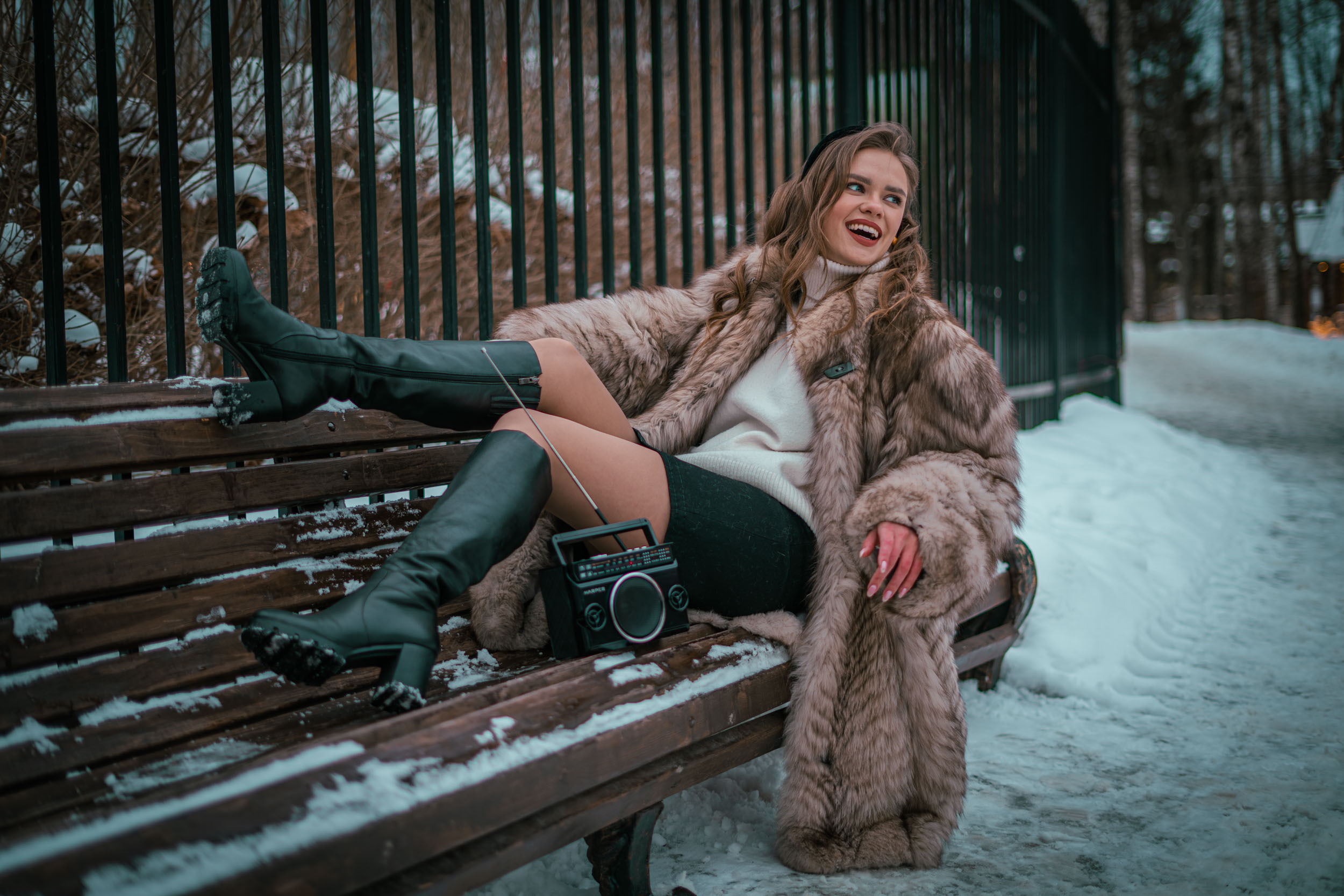 Зимняя прогулка. Фотограф Москва / Дмитров