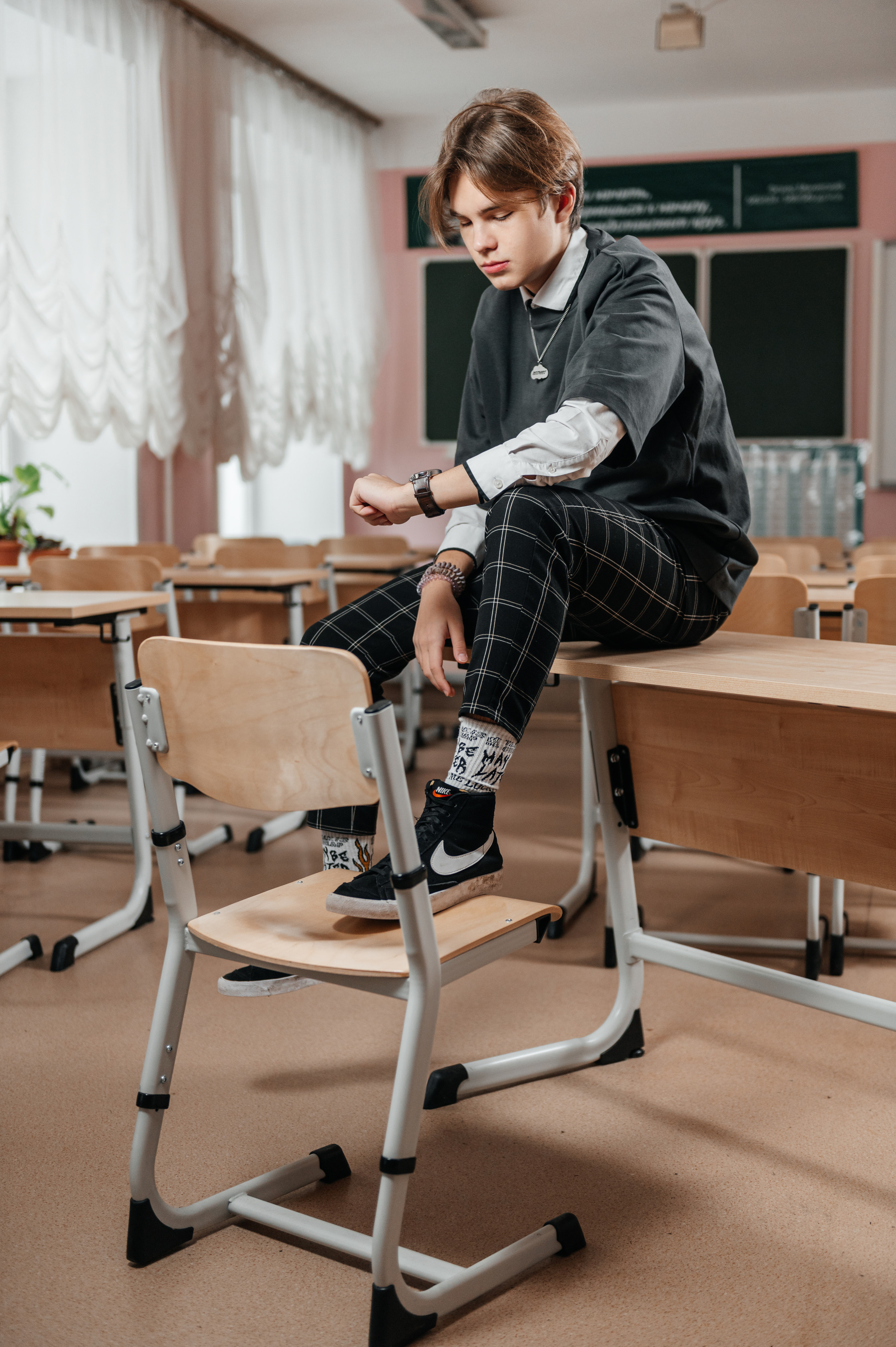 Красивый, школьный портрет. Портрет. Профессиональное фото.Профессиональный фотограф