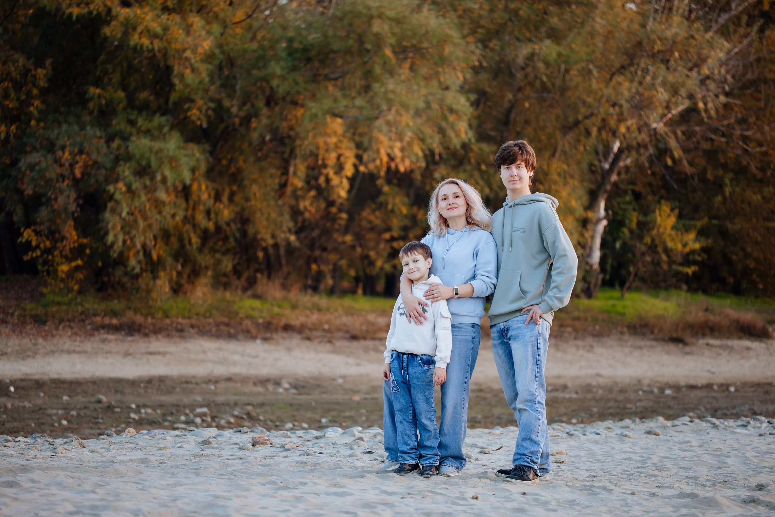 Осень. Профессиональный фотограф и видеооператор