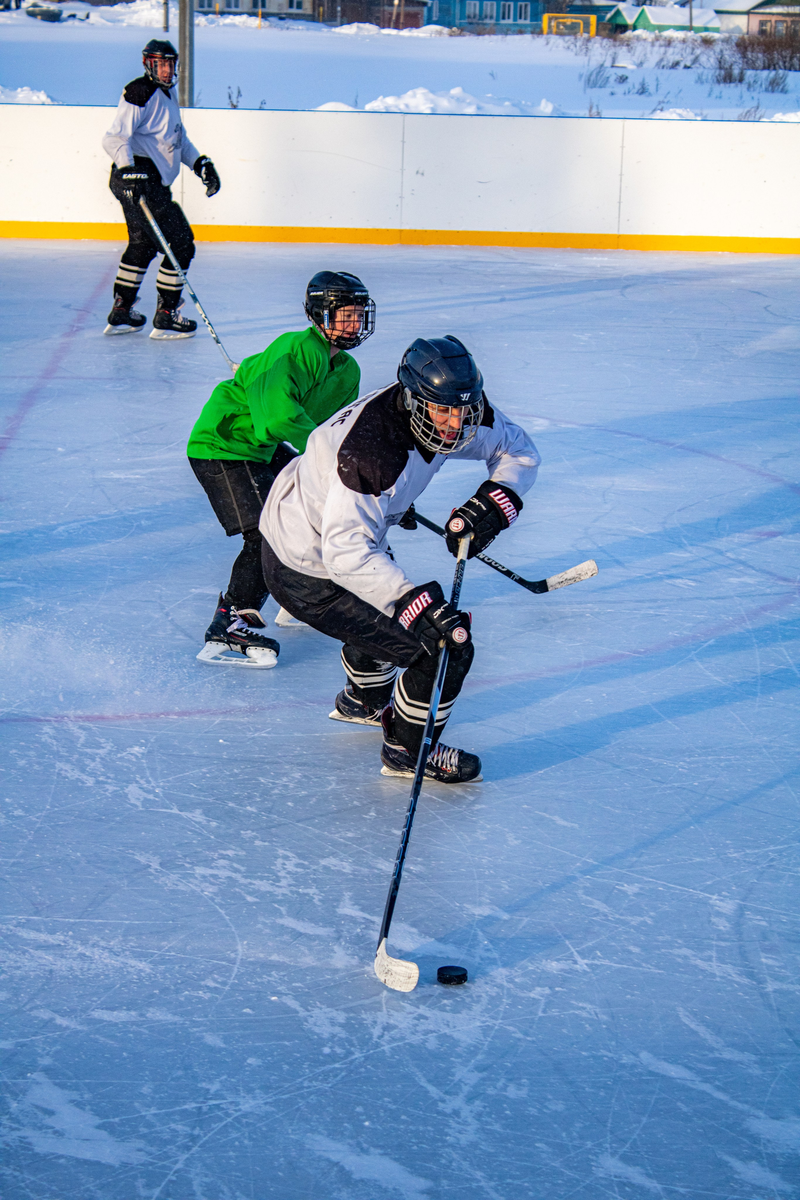 Хоккей г.п Атиг-г.п Дружинино