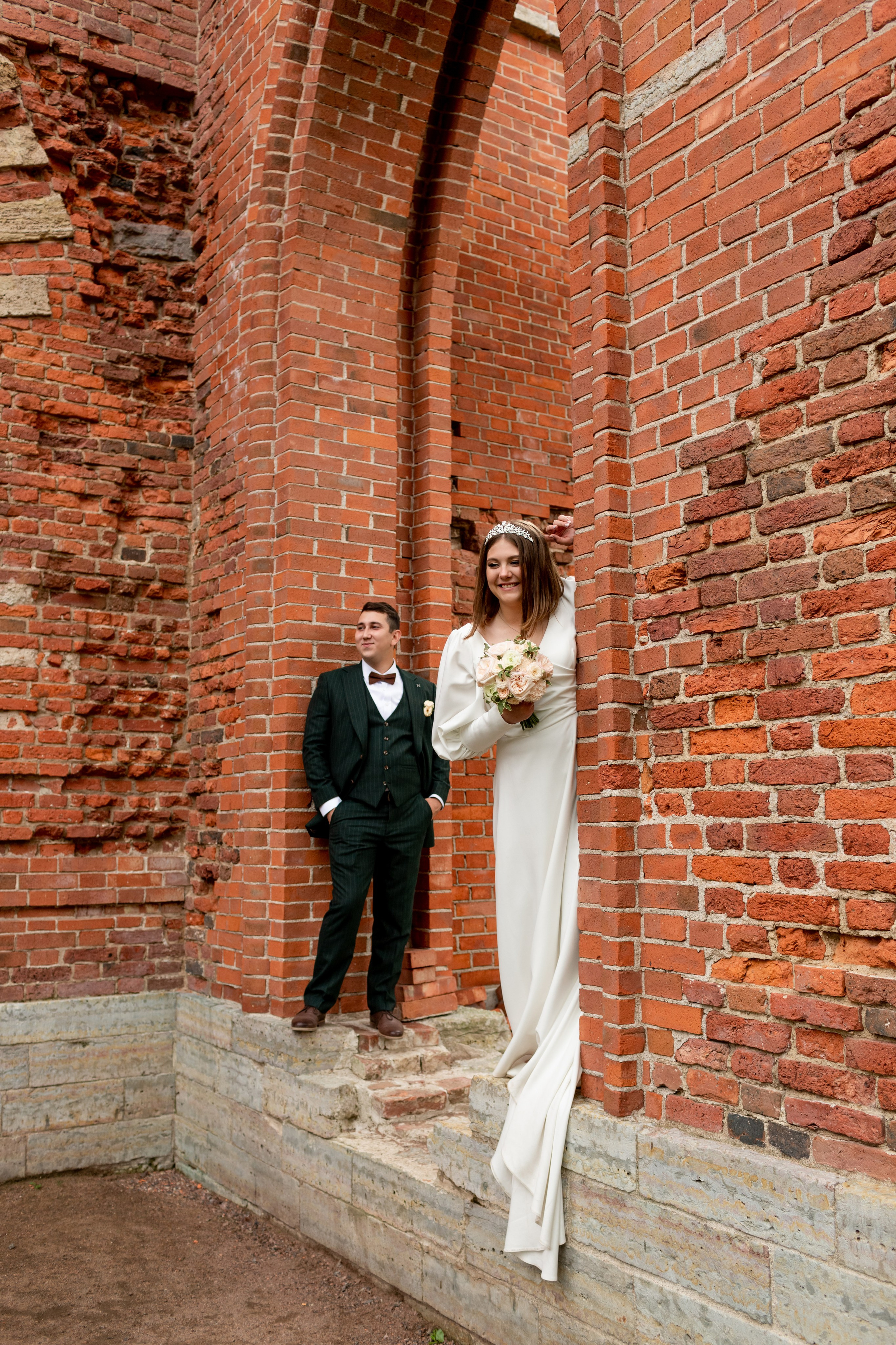 Свадебная фотосессия в Пушкине. Свадебный фотограф Кирилл Белый