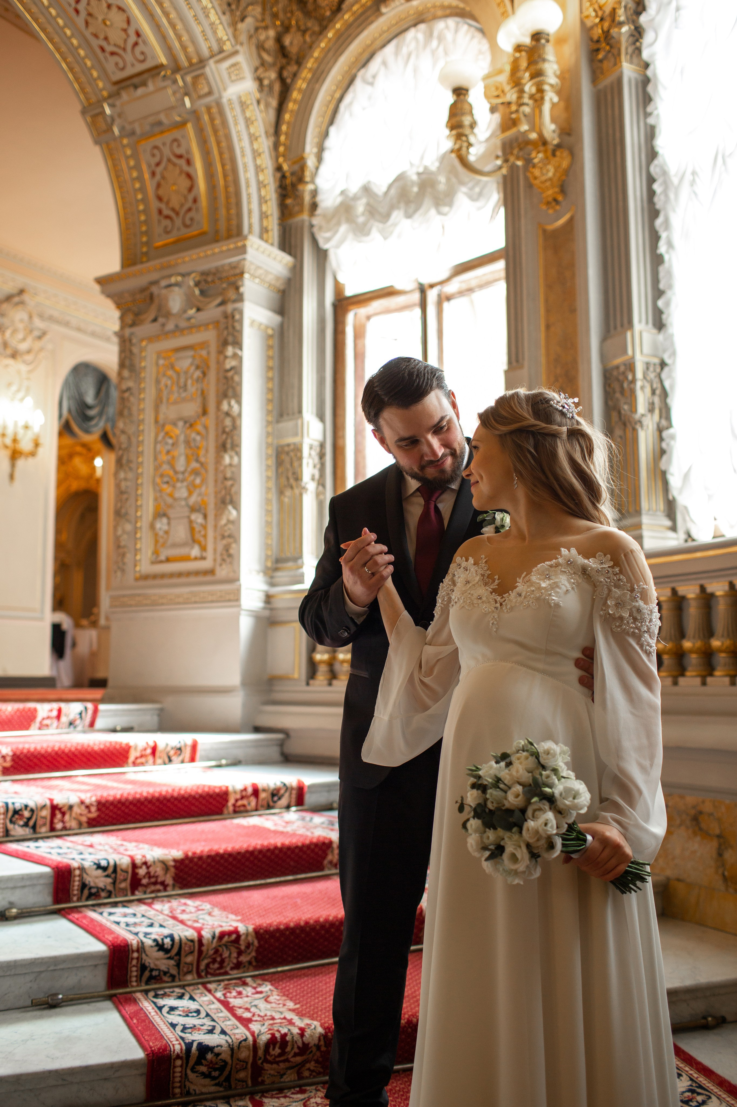 Свадебная фотосессия в Санкт-Петербурге. Свадебный фотограф Кирилл Белый