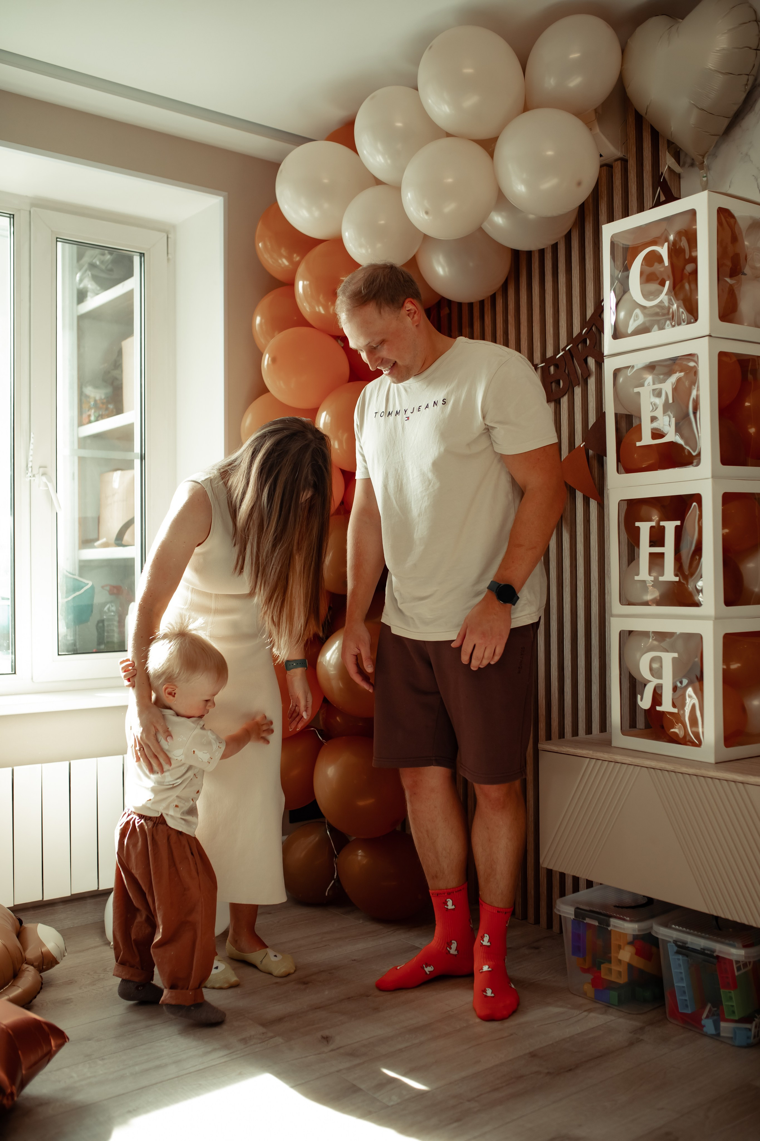 День рождение Арсения+домашняя съемка. Семейный и детский фотограф в Москве Дорогова Екатерина