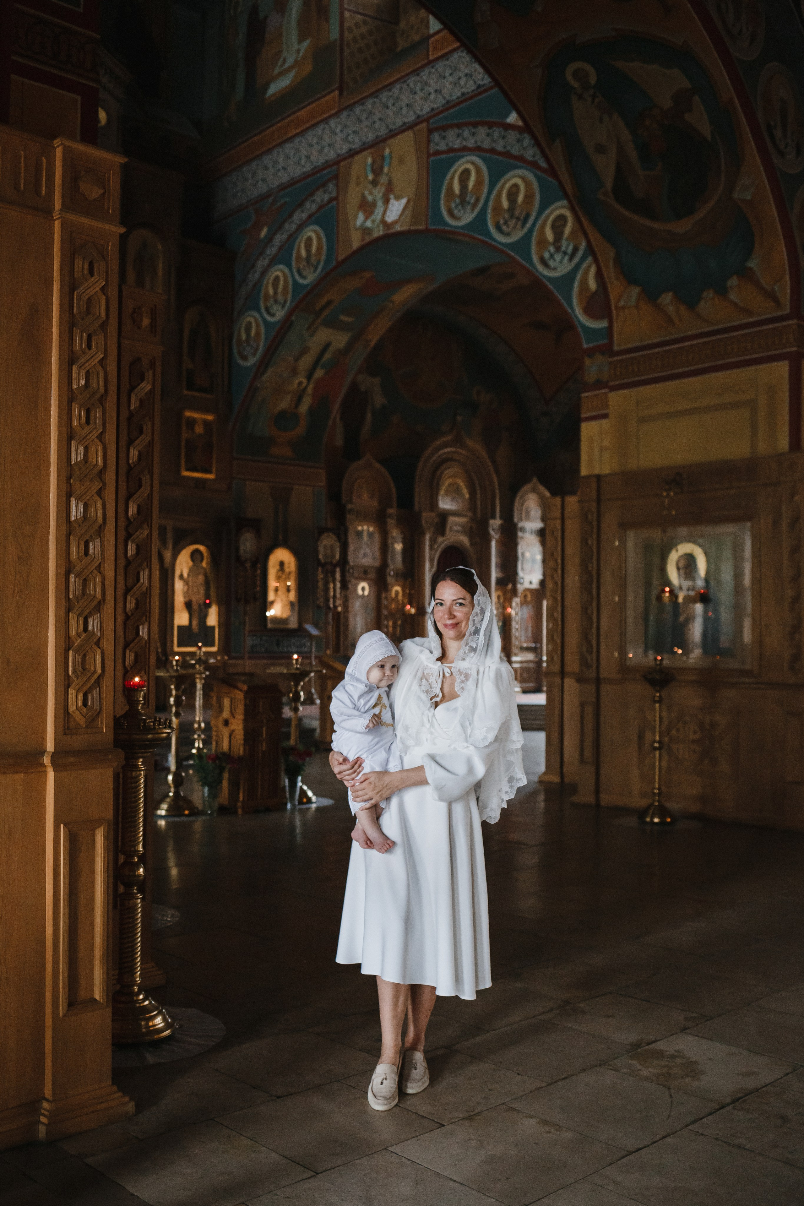 Крещение Кирилла. Семейный фотограф Николаева Ольга