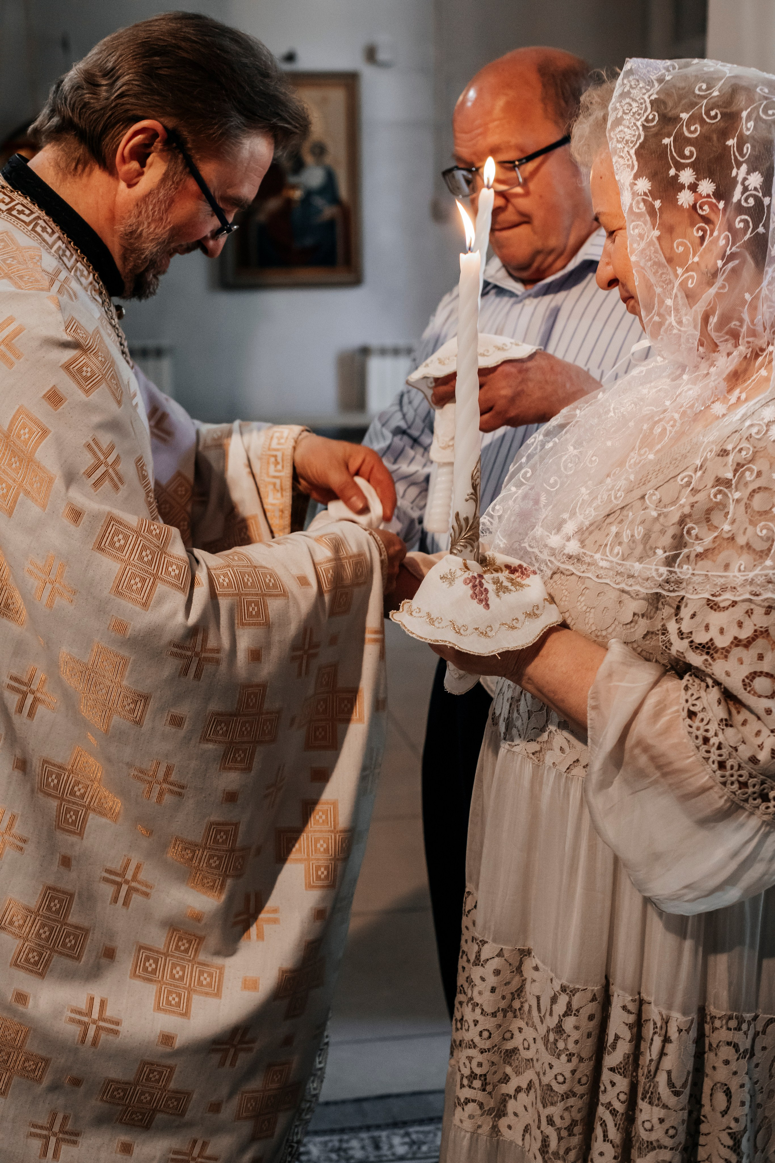 Церковный (крещение и венчание). Семейный фотограф Москва и область Дербунова Елена
