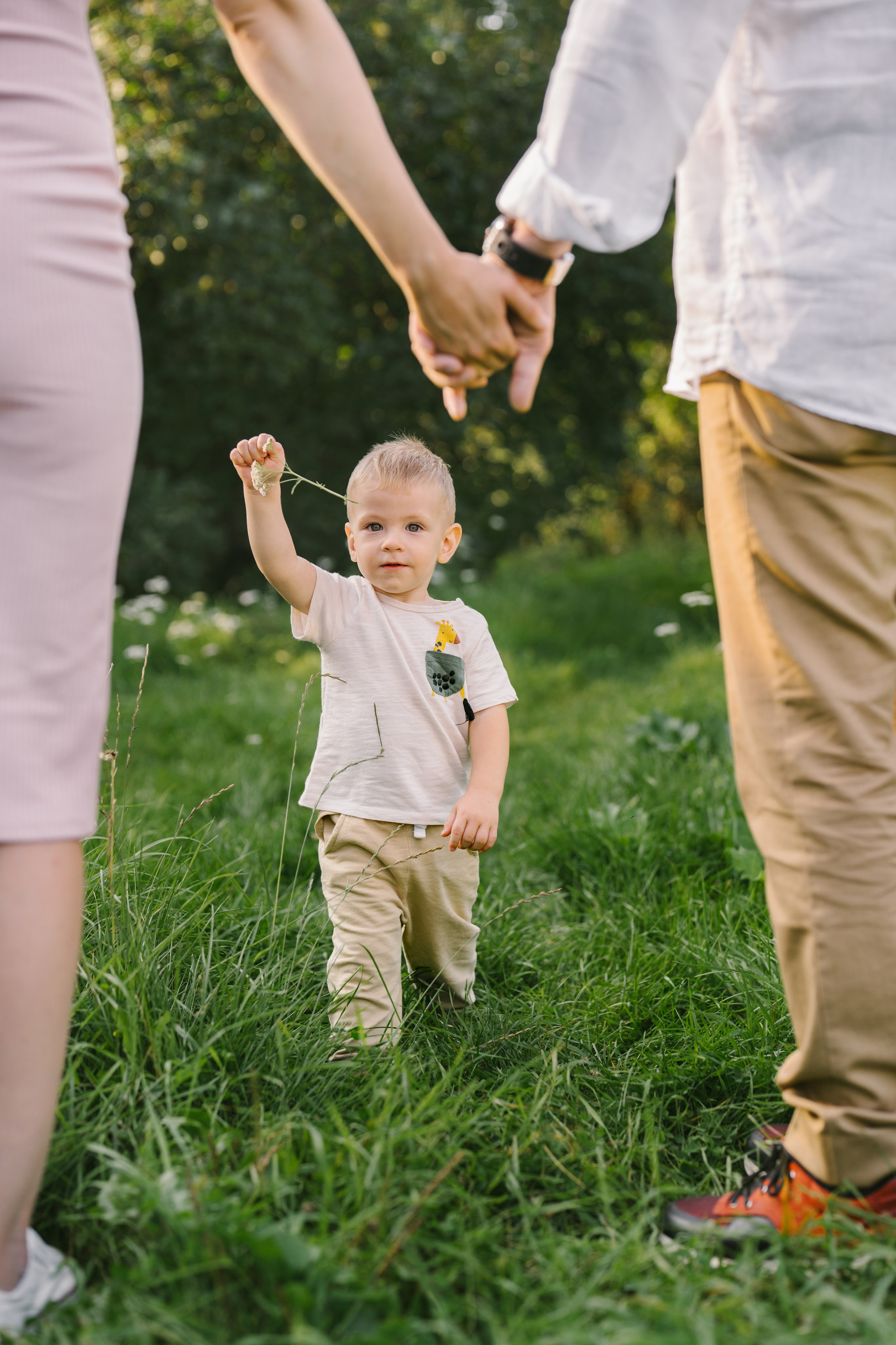 Семейная фотосессия в парке. Детский, семейный и ньюборн фотограф в Москве Юлия Шуарт
