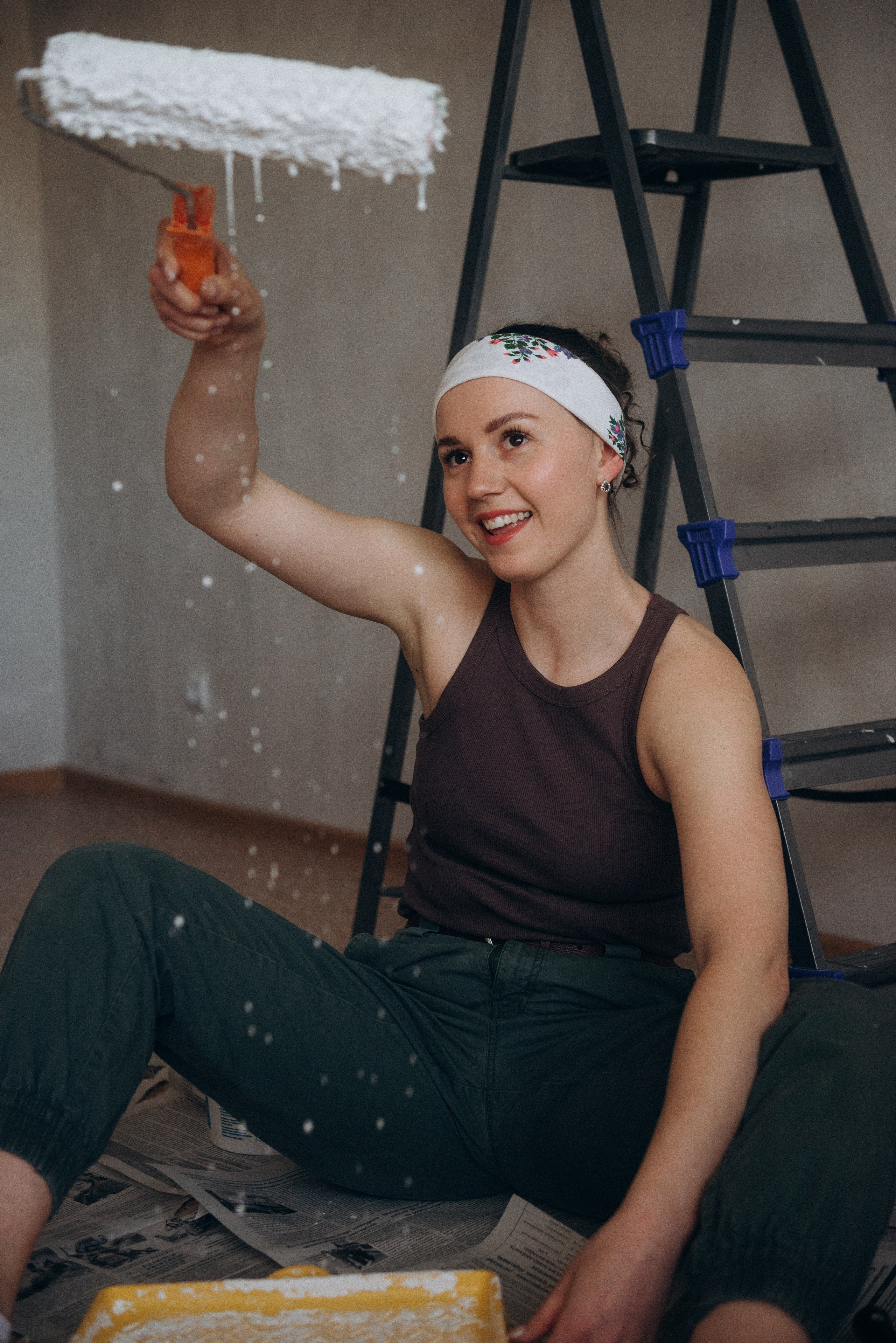 Ремонтники: Тася и Сиба. Ирина Метелица фотограф на Шикотане