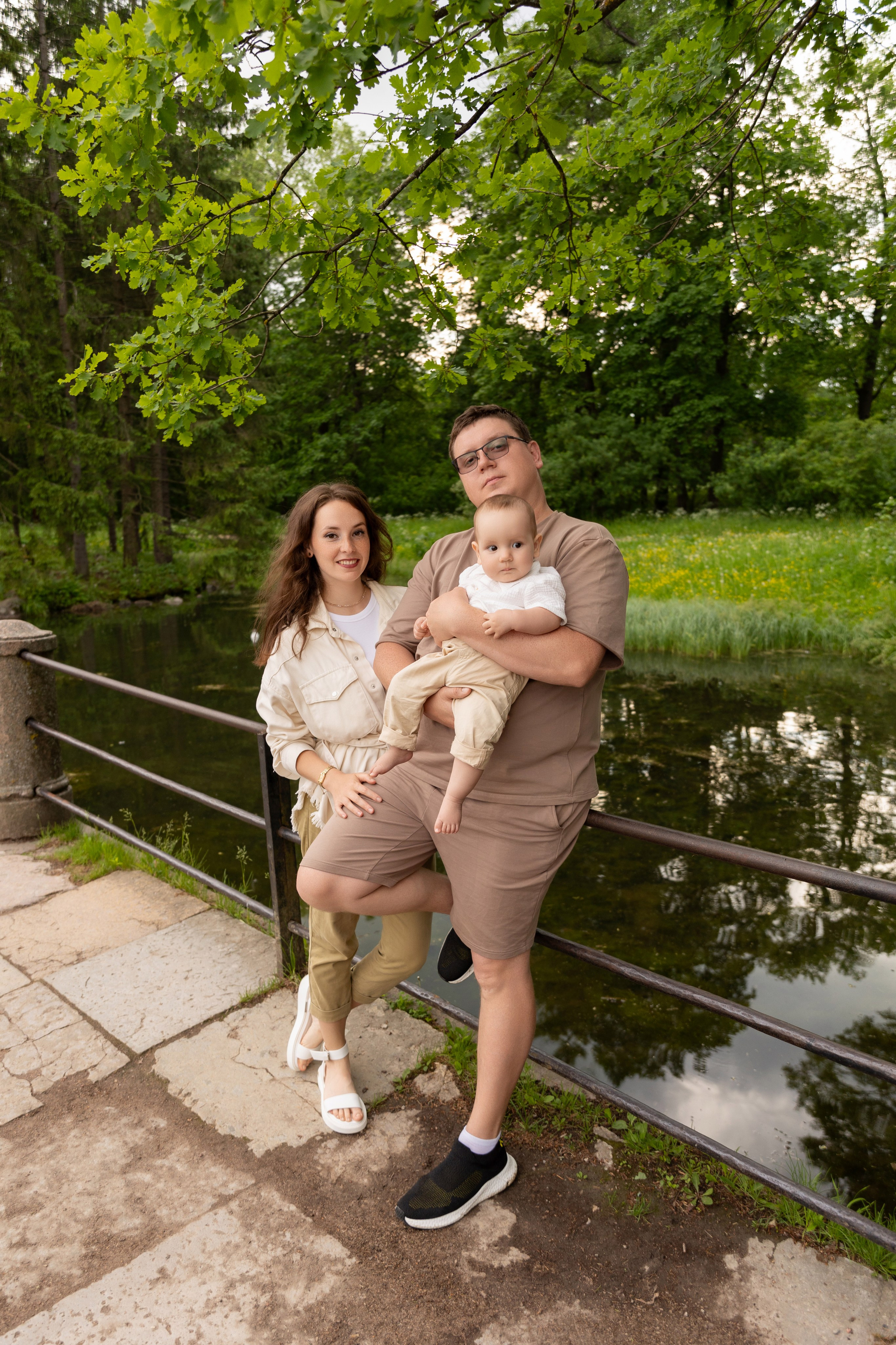 Семейная фотопрогулка в Пушкине. Семейный и свадебный фотограф в Санкт-Петербурге Татьяна Швыкова