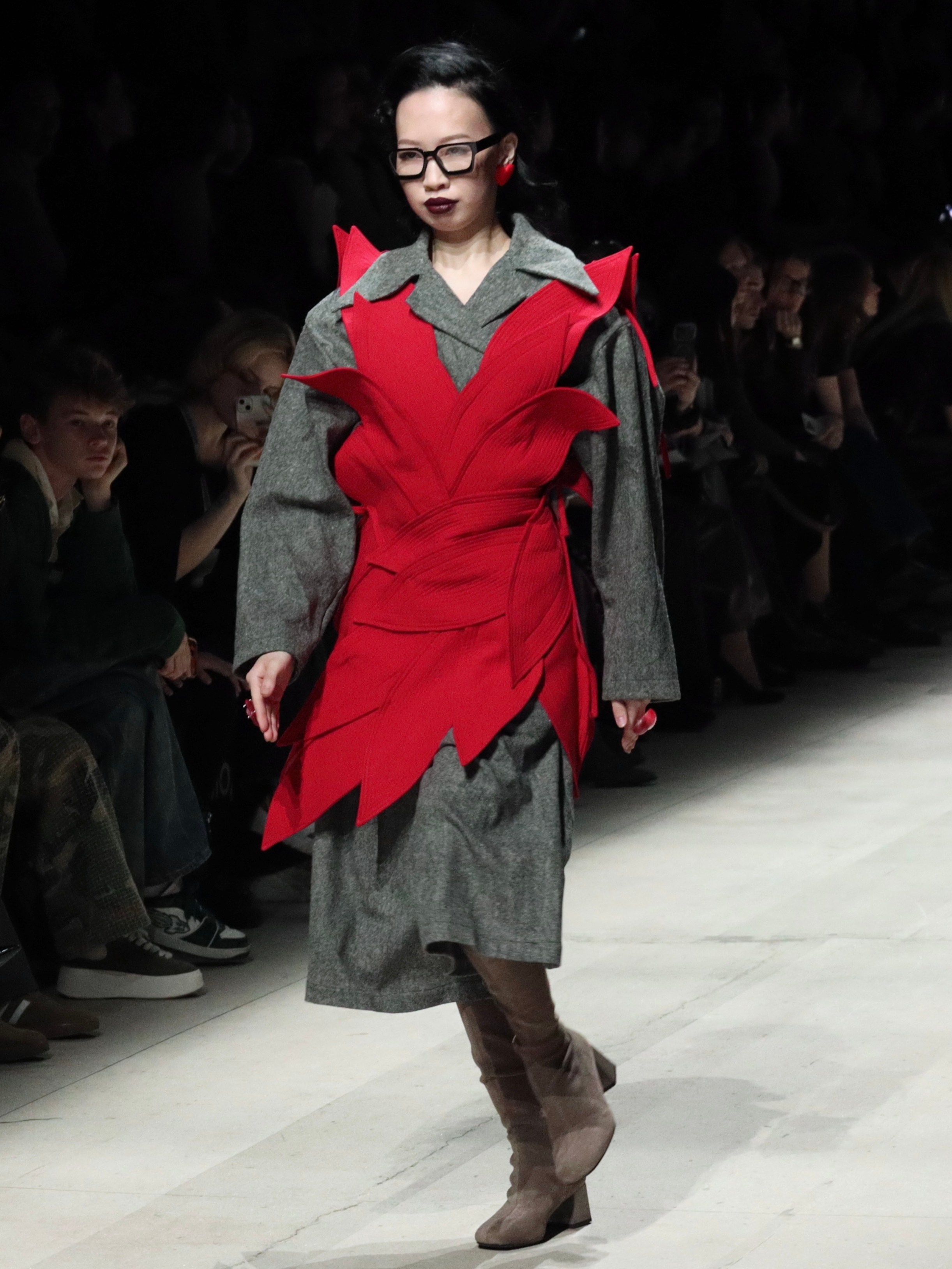 Фото с показа бренда Za_Za MFW 17.03.26. Фотосессии и репортаж — Фотограф в Москве — Рина Серёгина