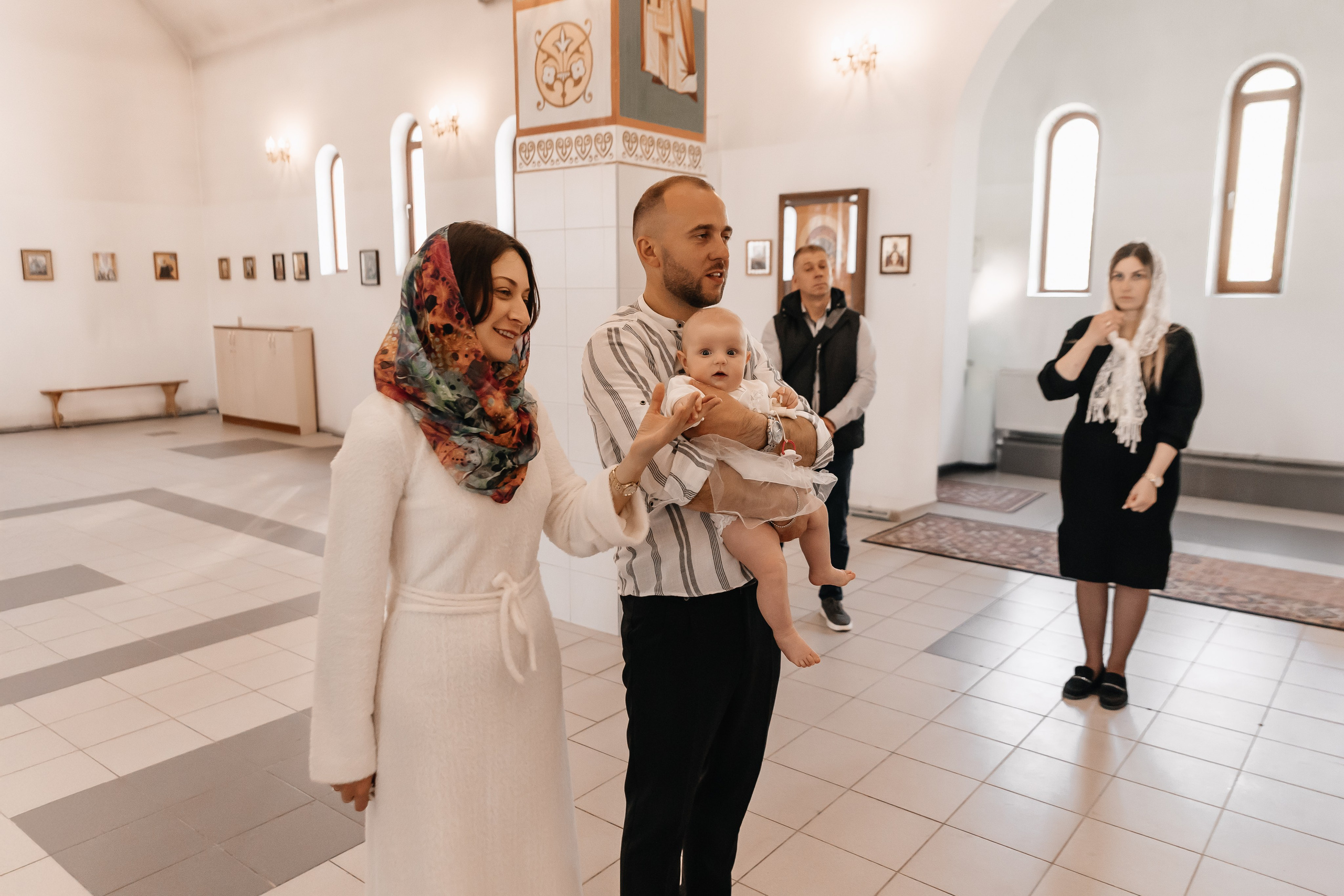 Крещение Виталины. Семейный фотограф Минск Усова Ольга