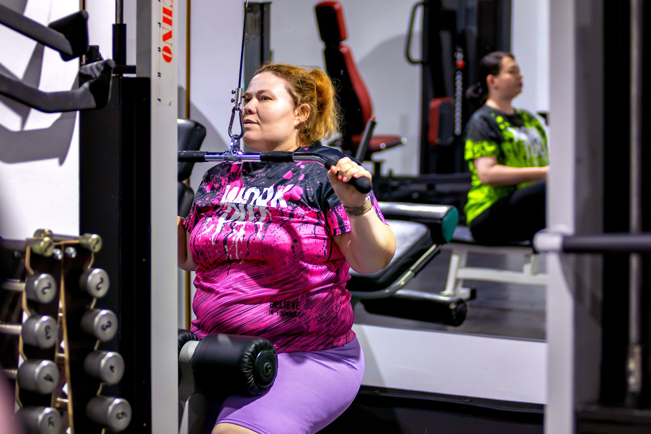 Фотосессия тренажерного зала