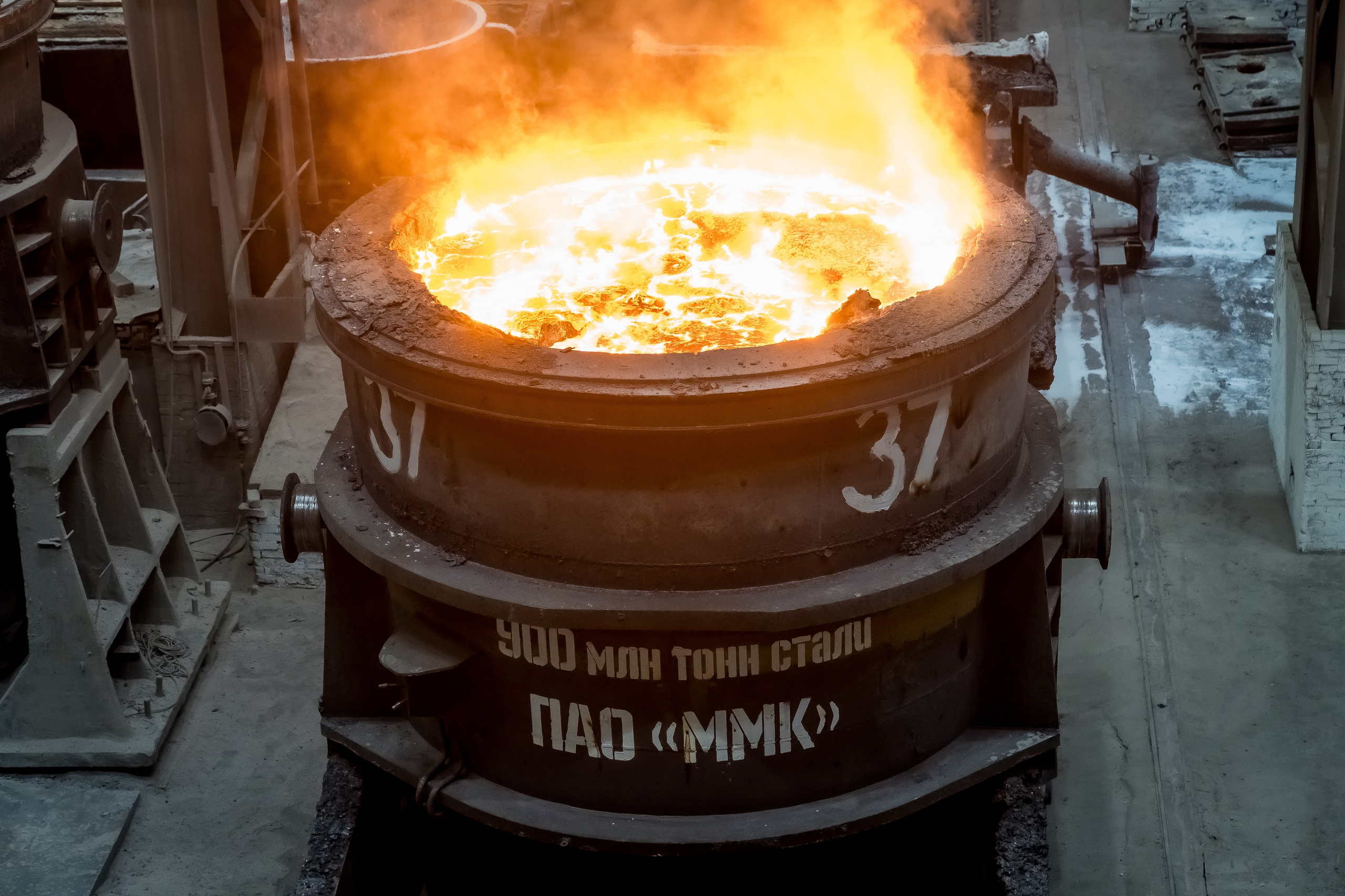 ККЦ выплавил 900-миллионную тонну стали. Сергей Петруша. Фотограф