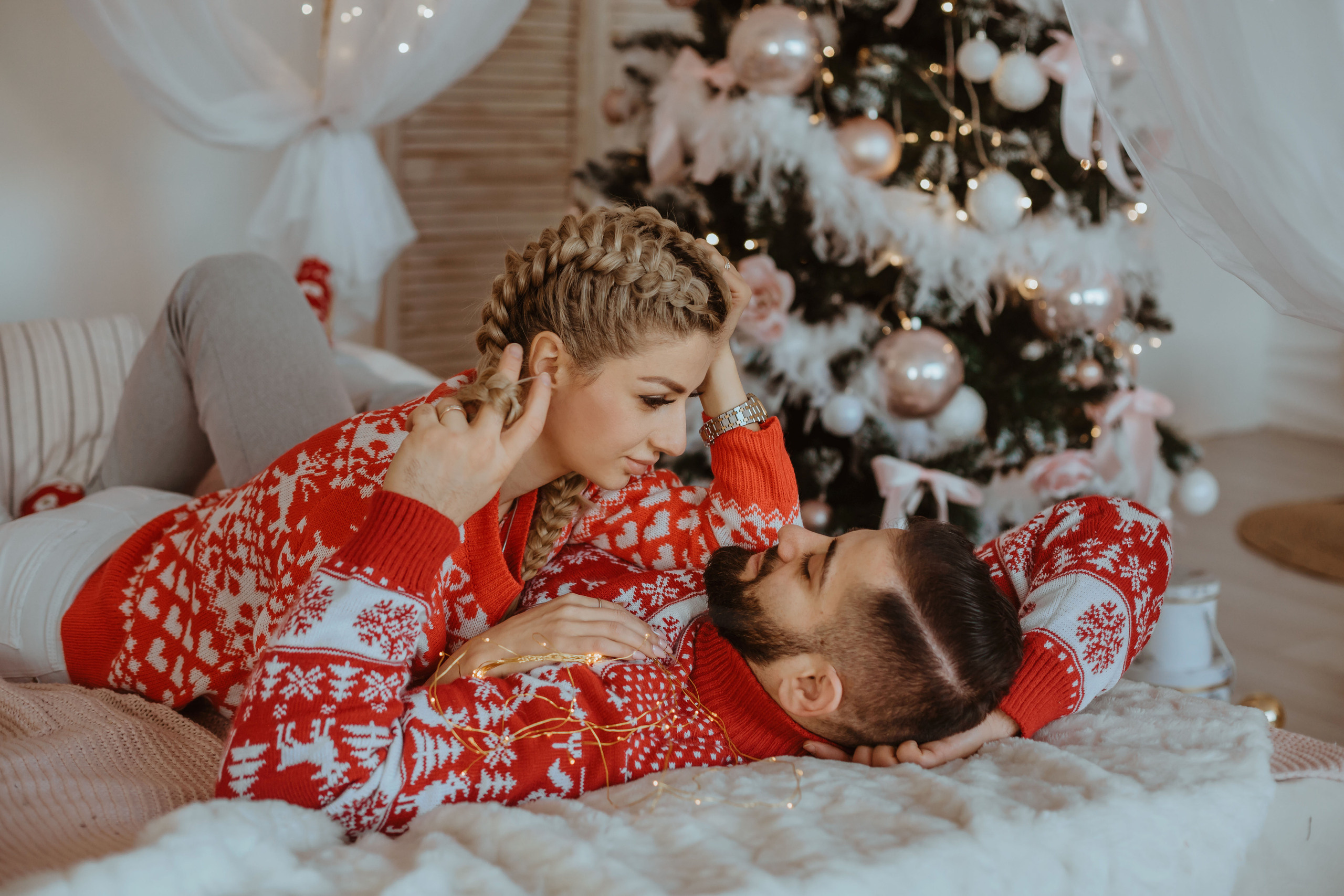 Новогоднее волшебство Марго и семья. Семейный и детский фотограф в Москве Олеся Сухова