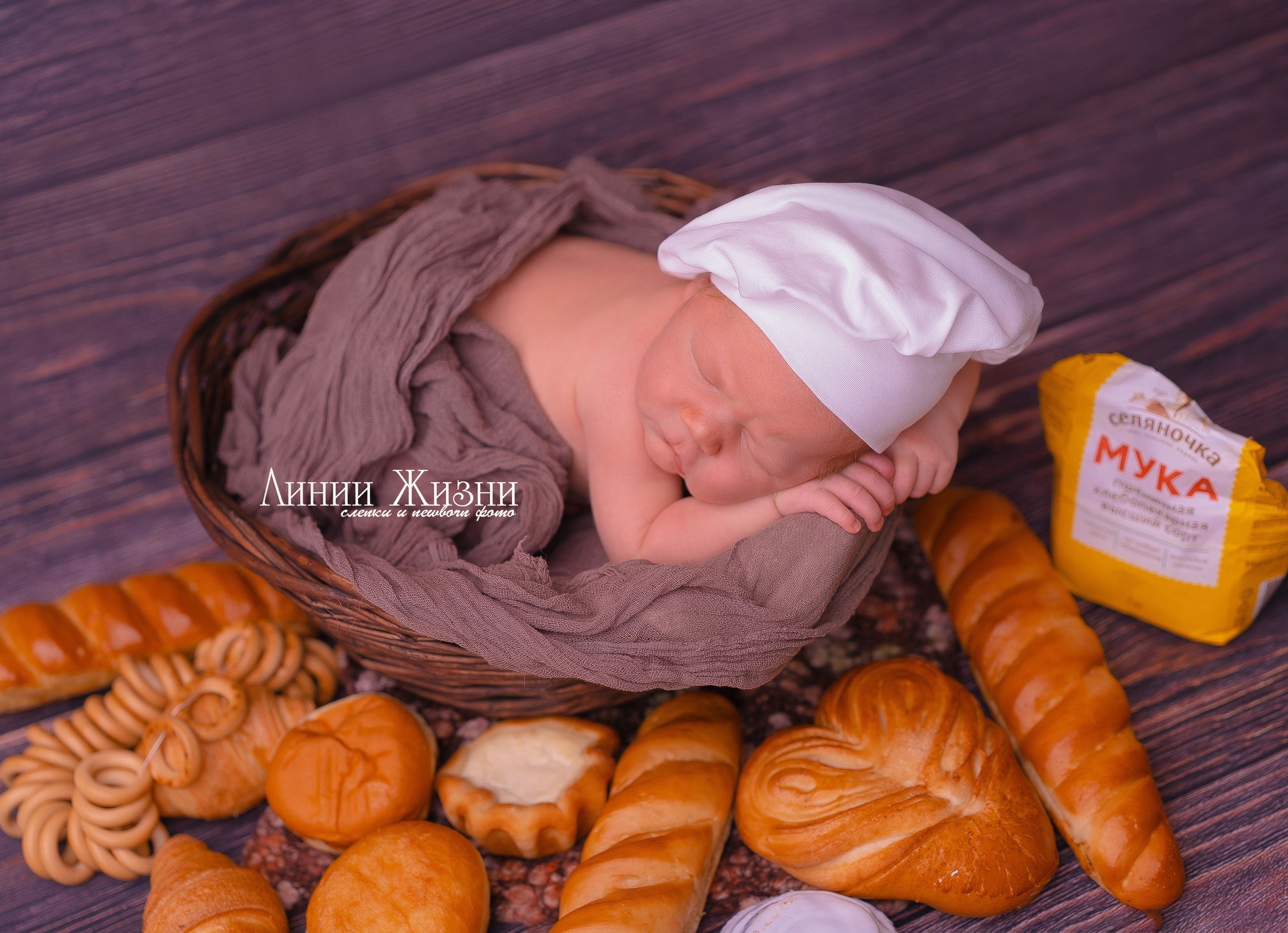 Лев 10 дней. Фотограф новорожденных в Нижнем Новгороде Сергеева Оксана