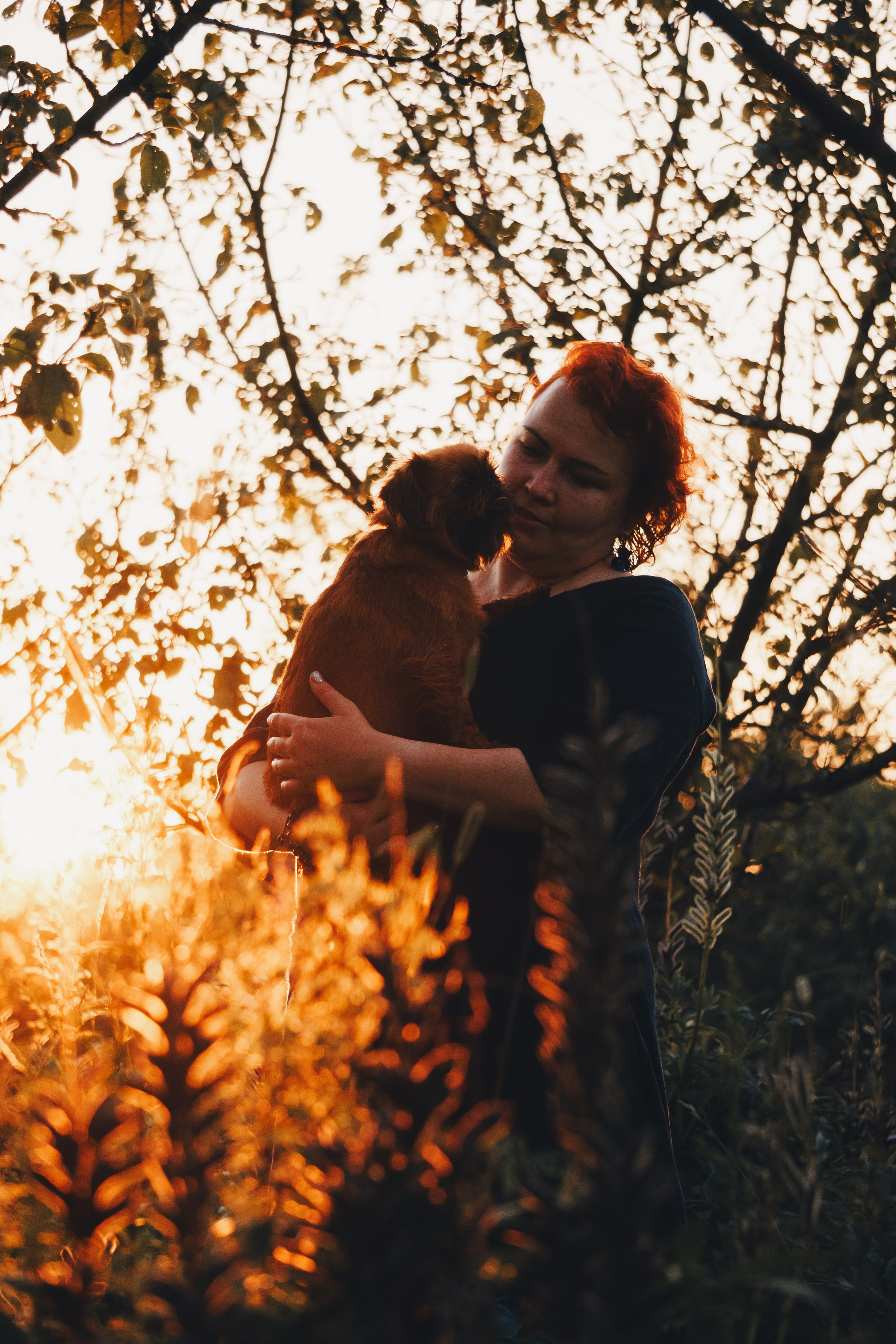 Катя и Яшма. Фотограф-анималист Ксения Воробьева, Москва