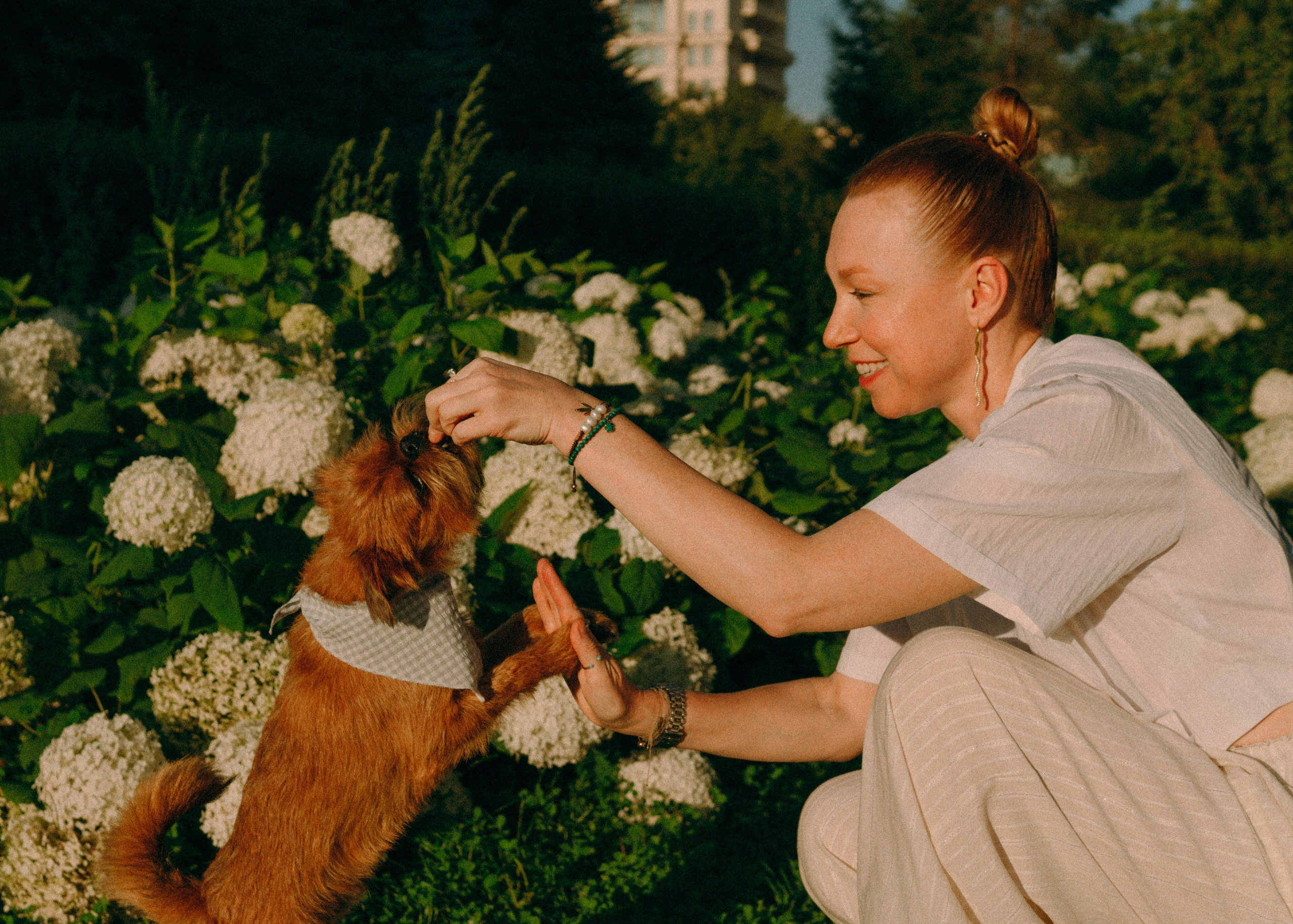 Лена и Альфи. Фотограф-анималист Ксения Воробьева, Москва