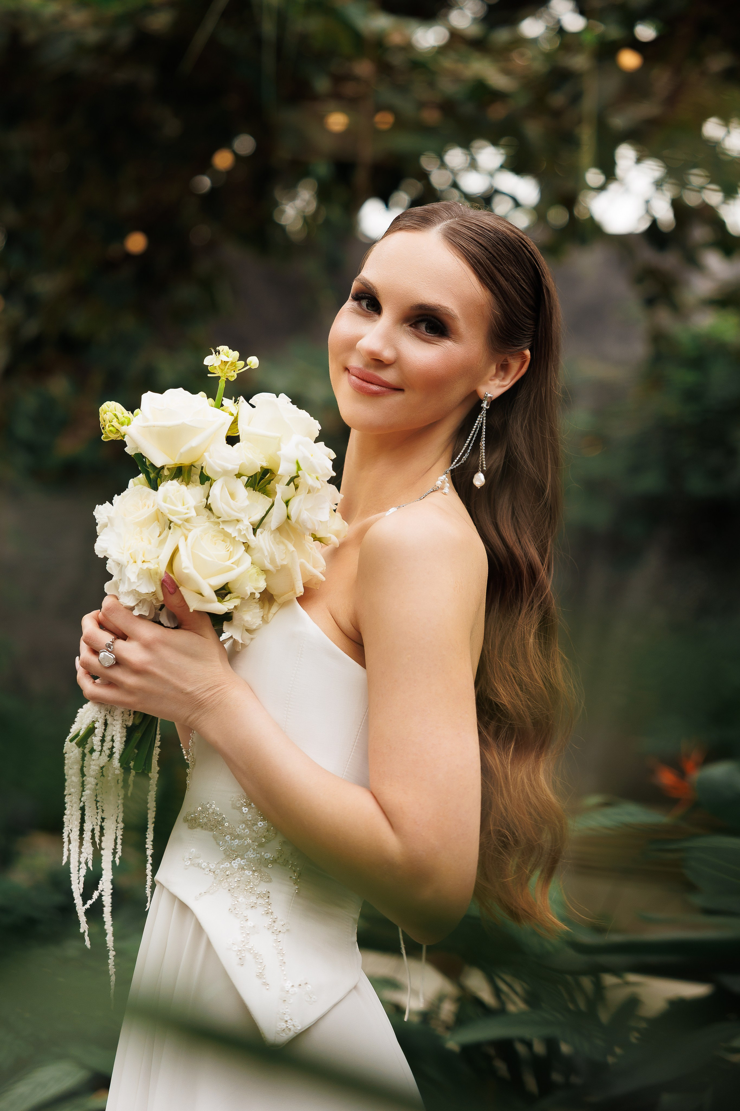 Свадебная прогулка в оранжерее. Питер. Свадебный и семейный фотограф в Москве Красинская Мария