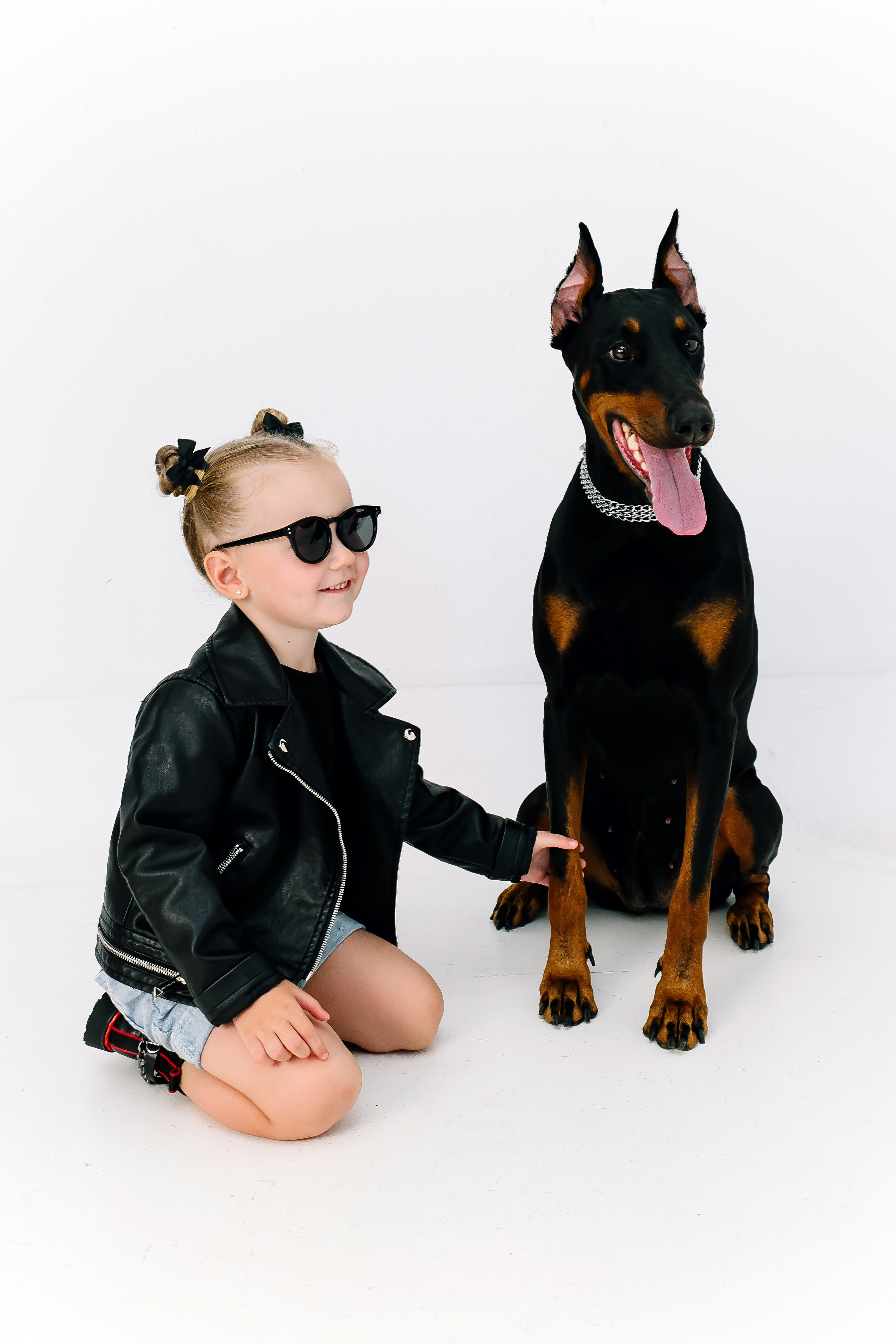 Фотопроект с доберманом. Свадебный и семейный фотограф в Краснодаре Илонна Ковалева