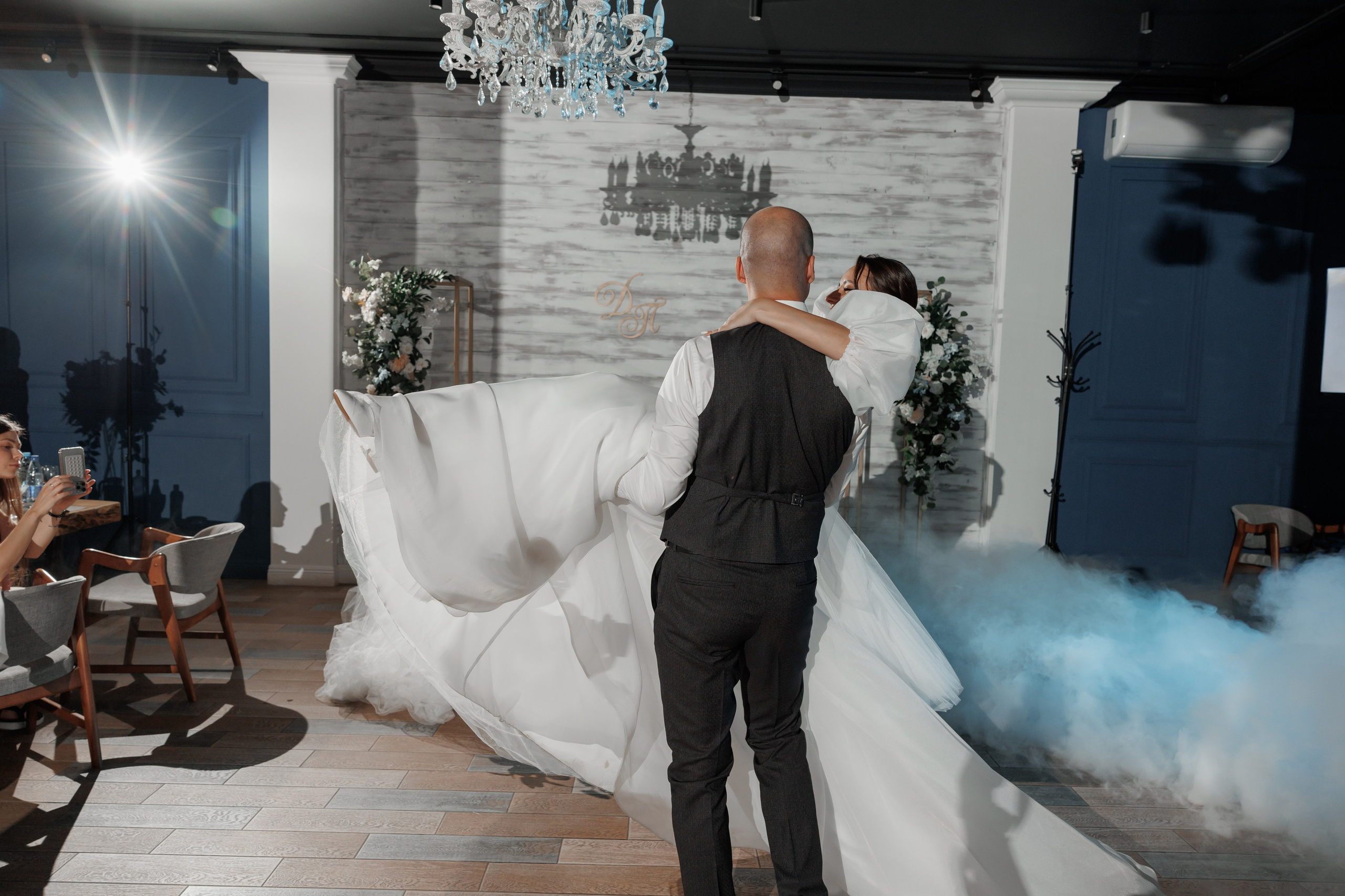 Полина и Дмитрий, загородный клуб «Барин», ЗАГС в г. Пушкино. Свадебный и репортажный фотограф (Москва, Королев и другие)