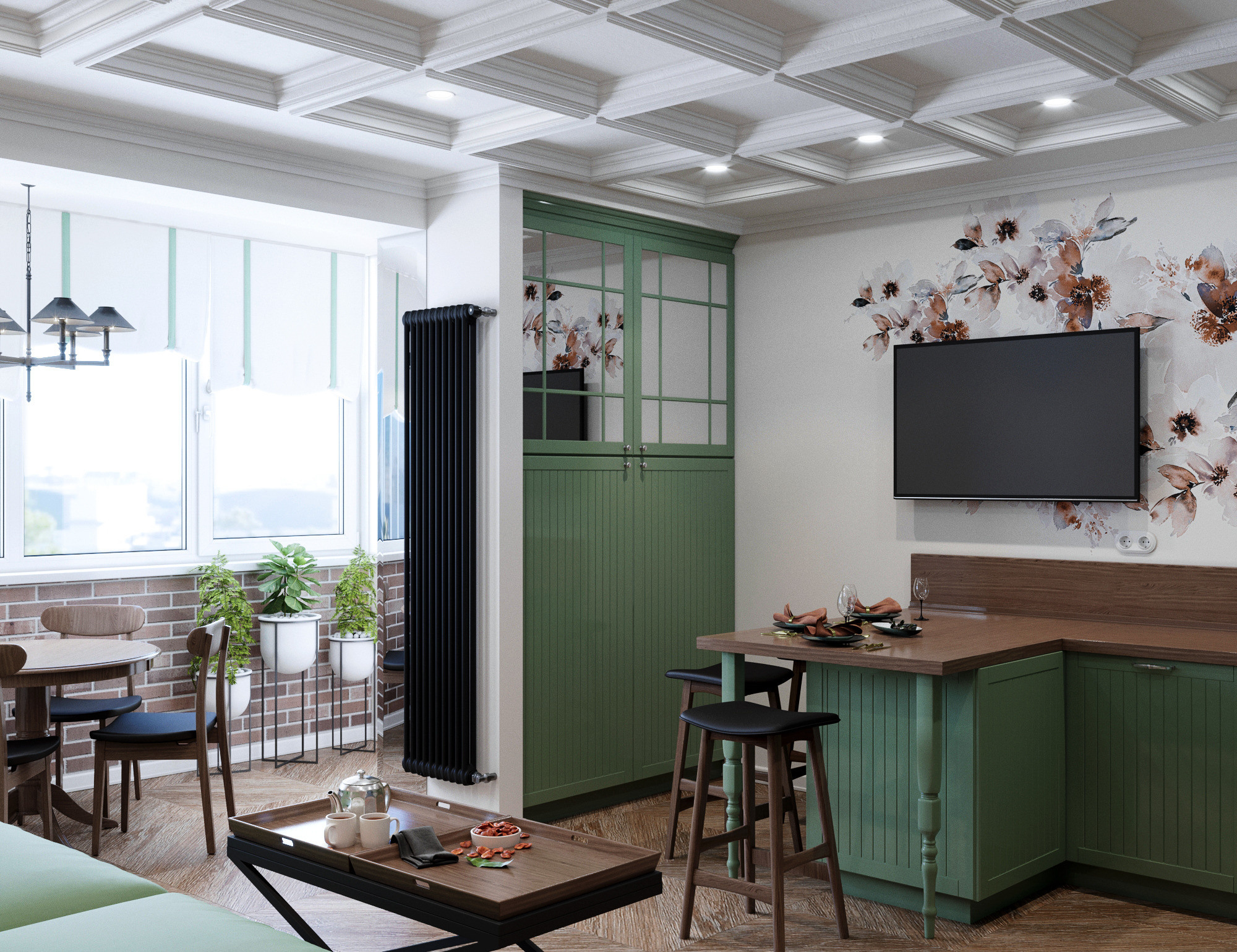 Ремонт в квартире ЖК «Дубравная». Дизайнерский ремонт квартир и домов под ключ в Казани