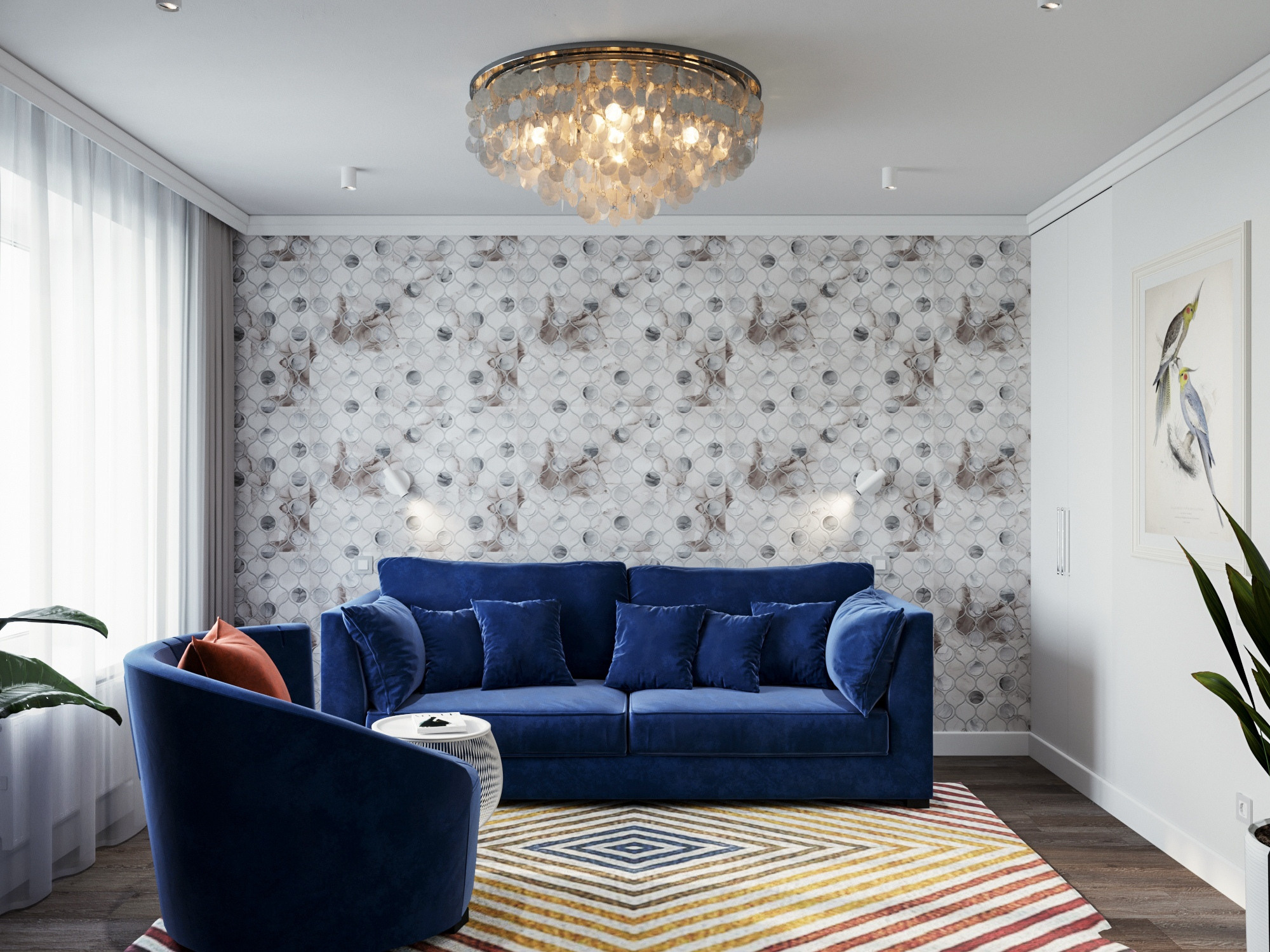 Ремонт в квартире ЖК «Весна». Дизайнерский ремонт квартир и домов под ключ в Казани