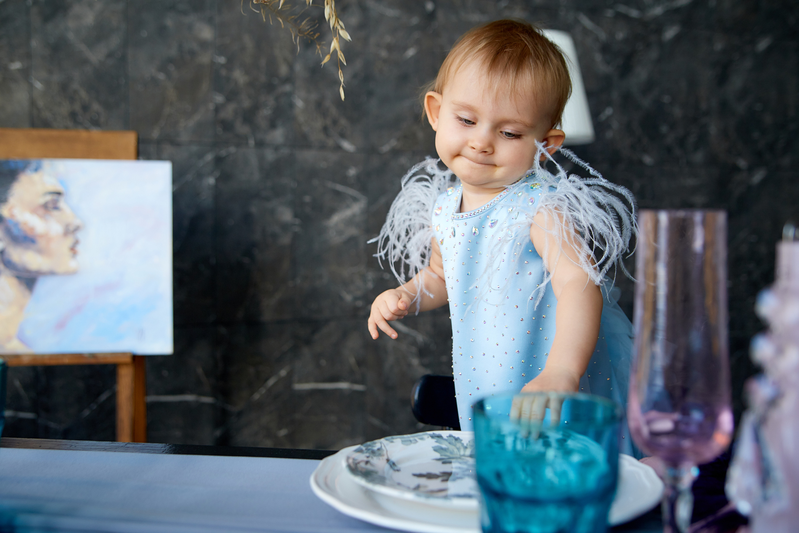 Маленькая Августина и ее новое платье. Профессиональный фотограф Светлана Писарева