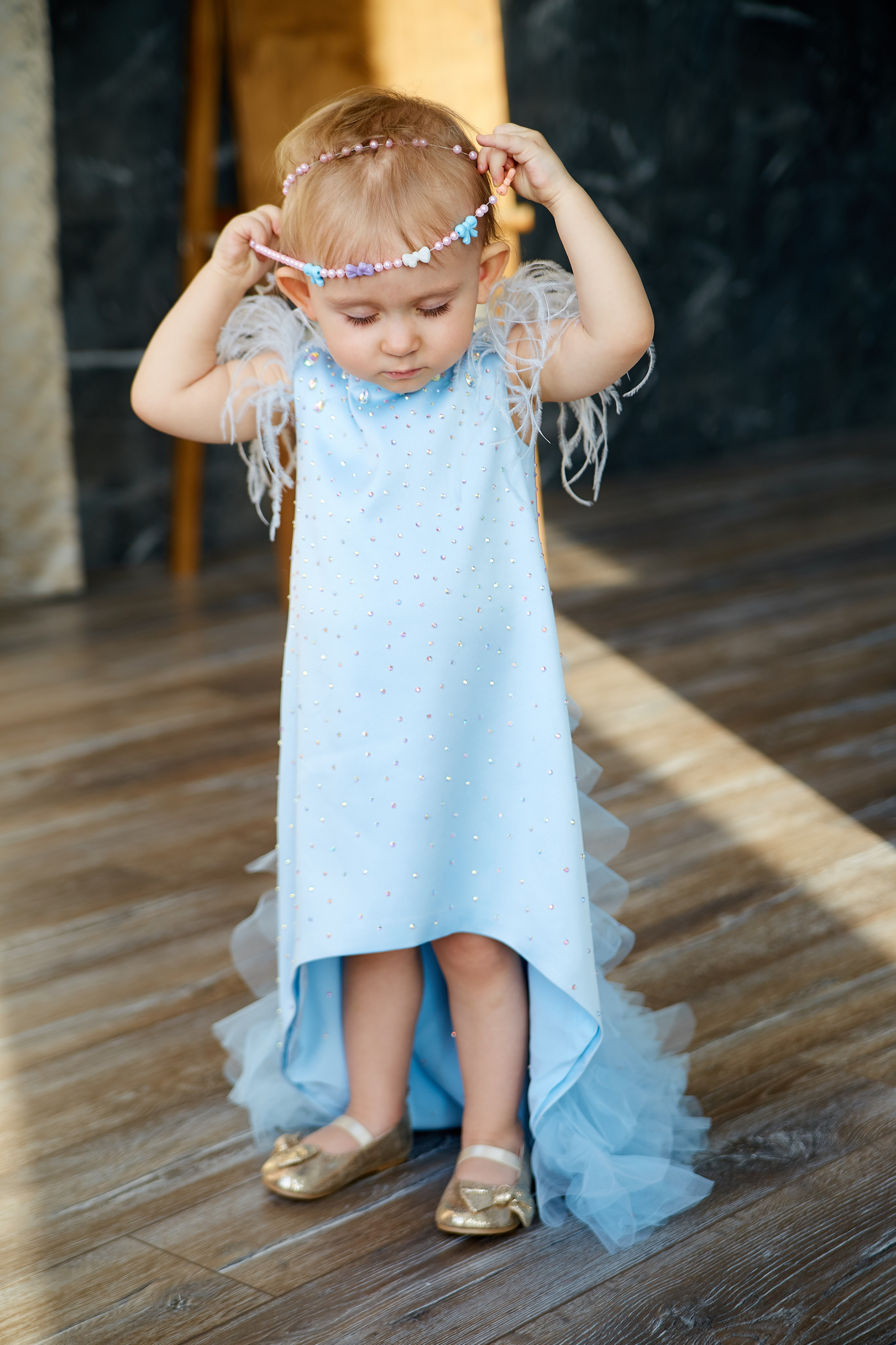 Маленькая Августина и ее новое платье. Профессиональный фотограф Светлана Писарева