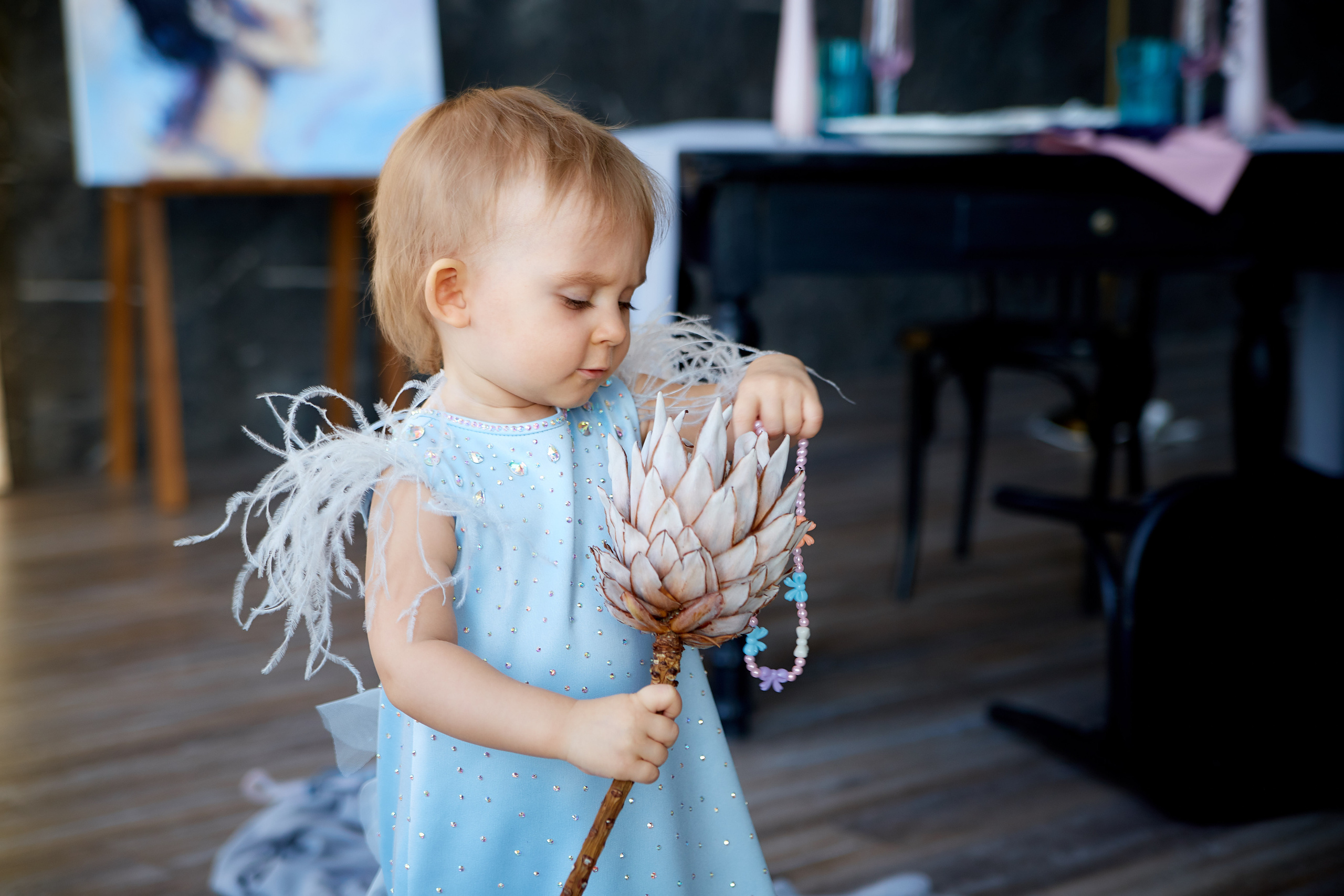 Маленькая Августина и ее новое платье. Профессиональный фотограф Светлана Писарева