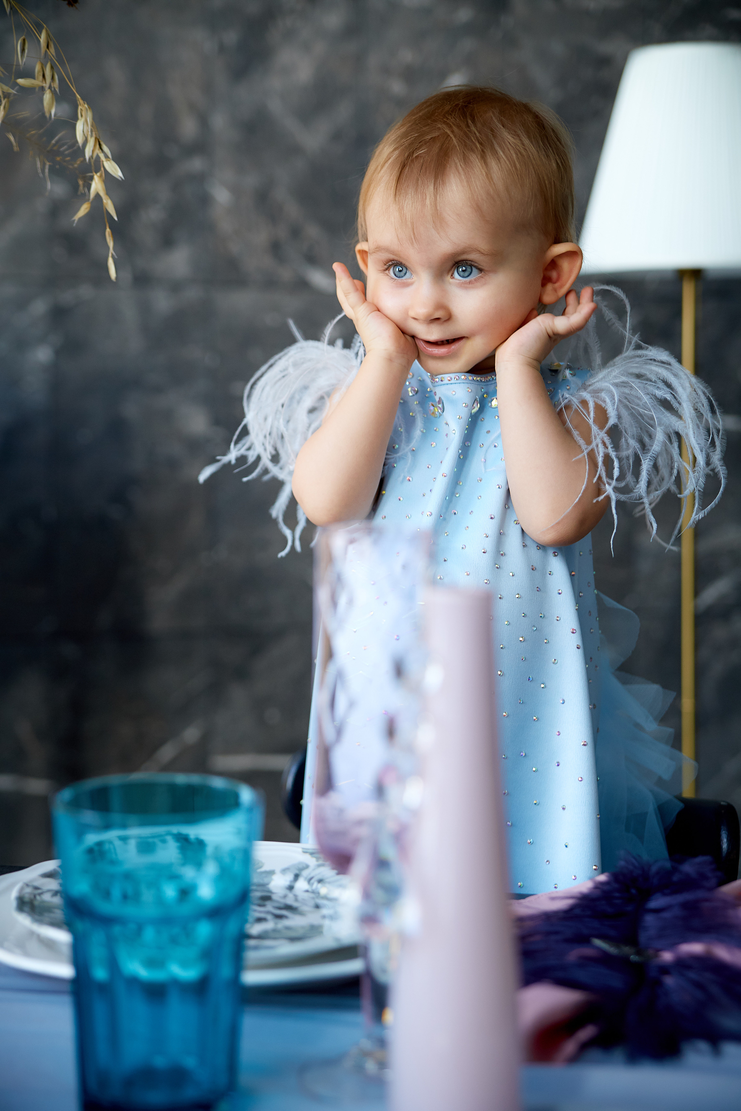 Маленькая Августина и ее новое платье. Профессиональный фотограф Светлана Писарева