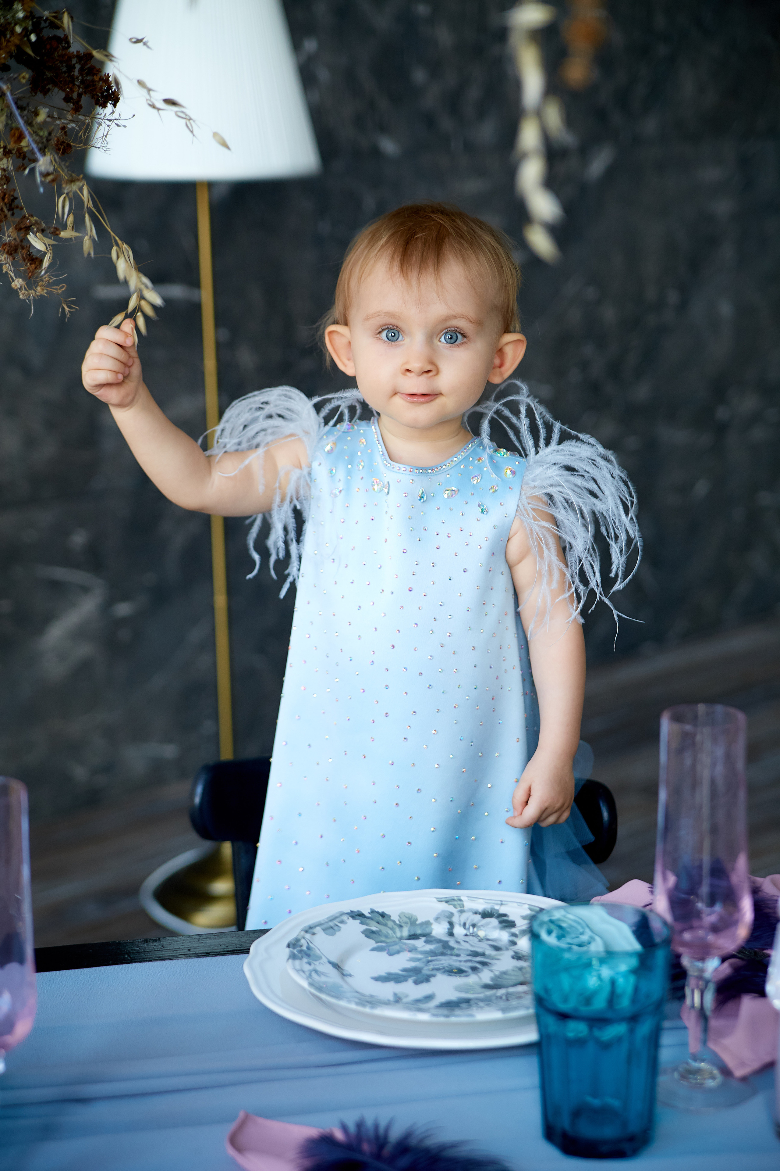 Маленькая Августина и ее новое платье. Профессиональный фотограф Светлана Писарева