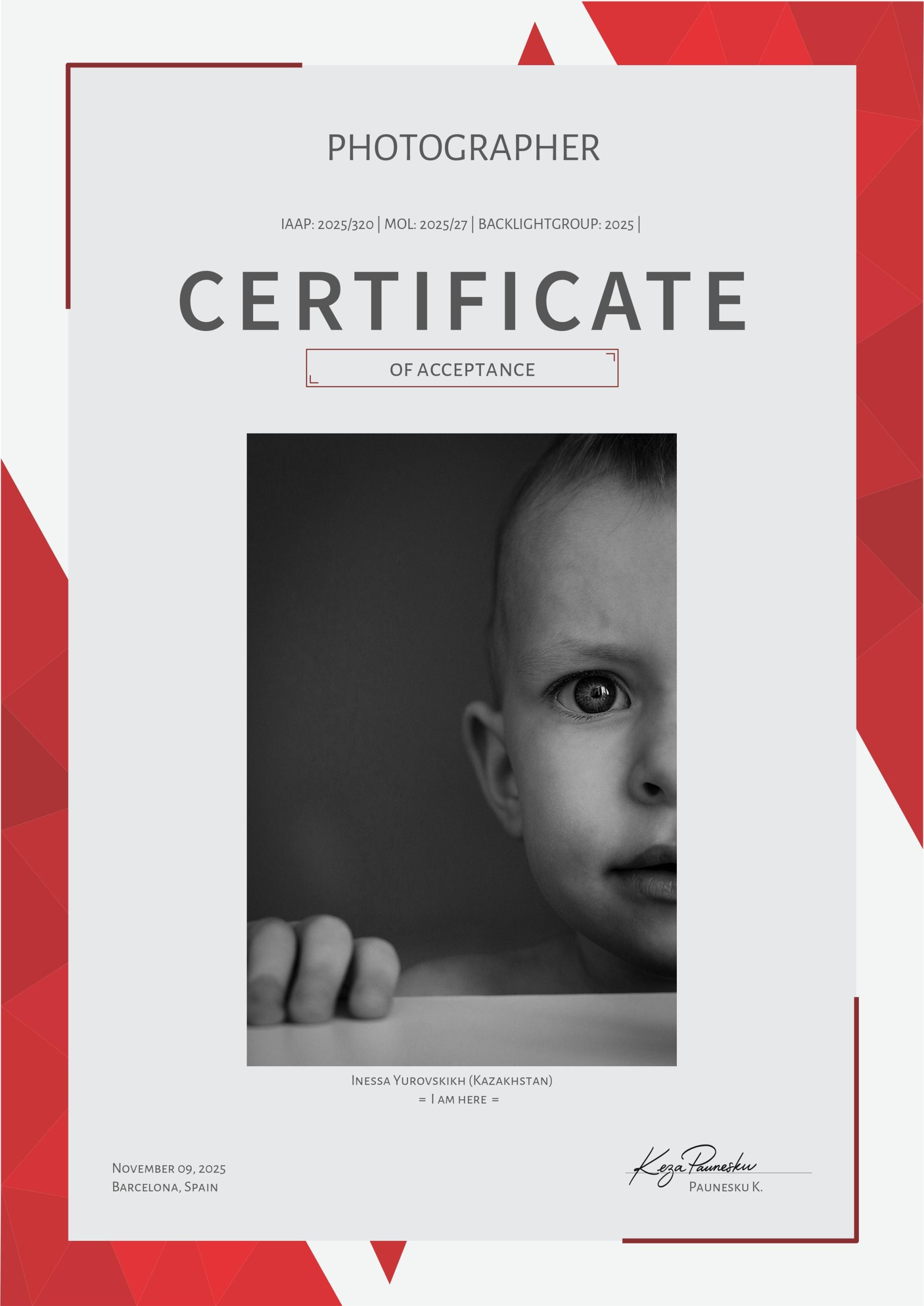 IAAP. Семейный и детский фотограф в Алматы Юровских Инесса