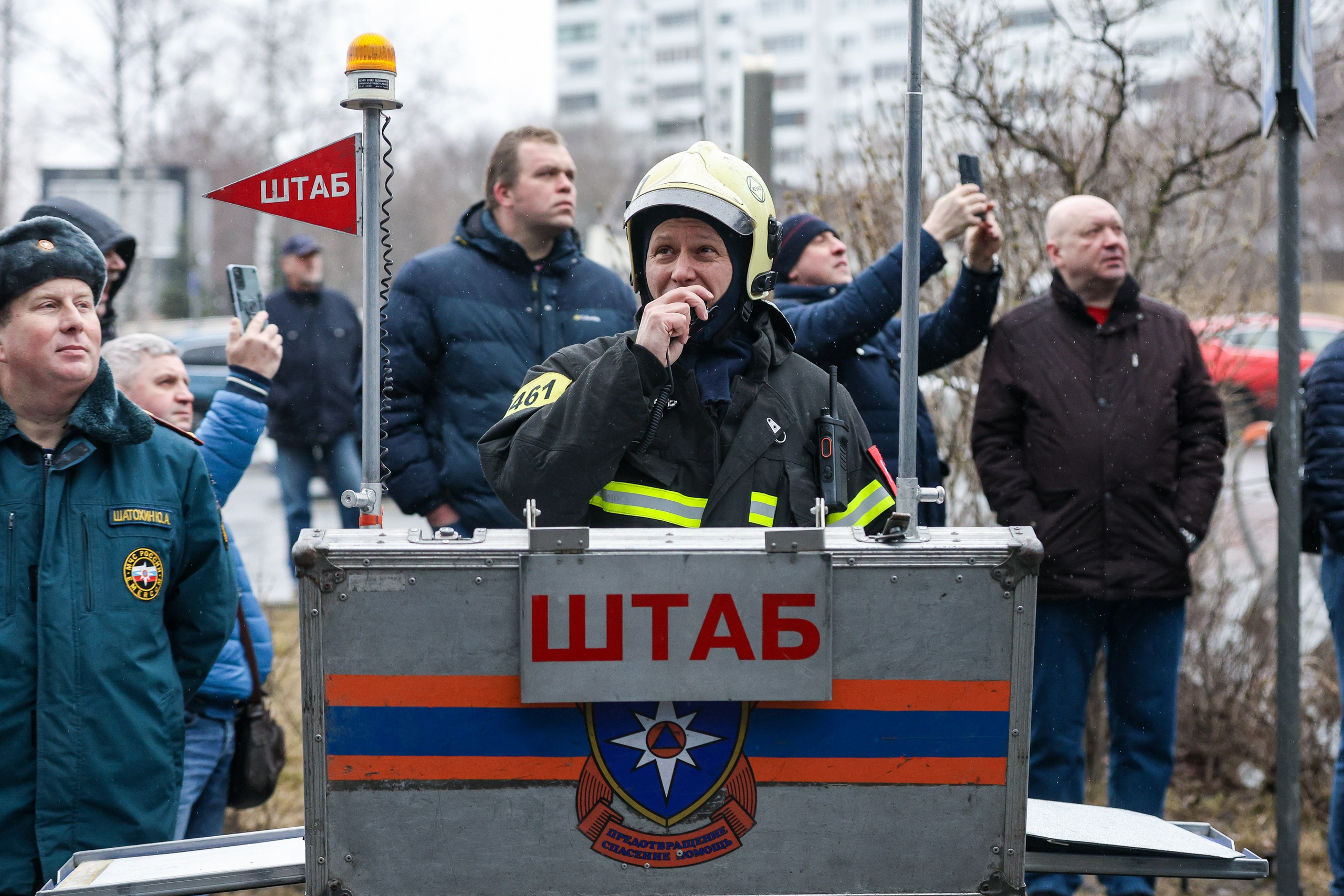 Тренировка МЧС