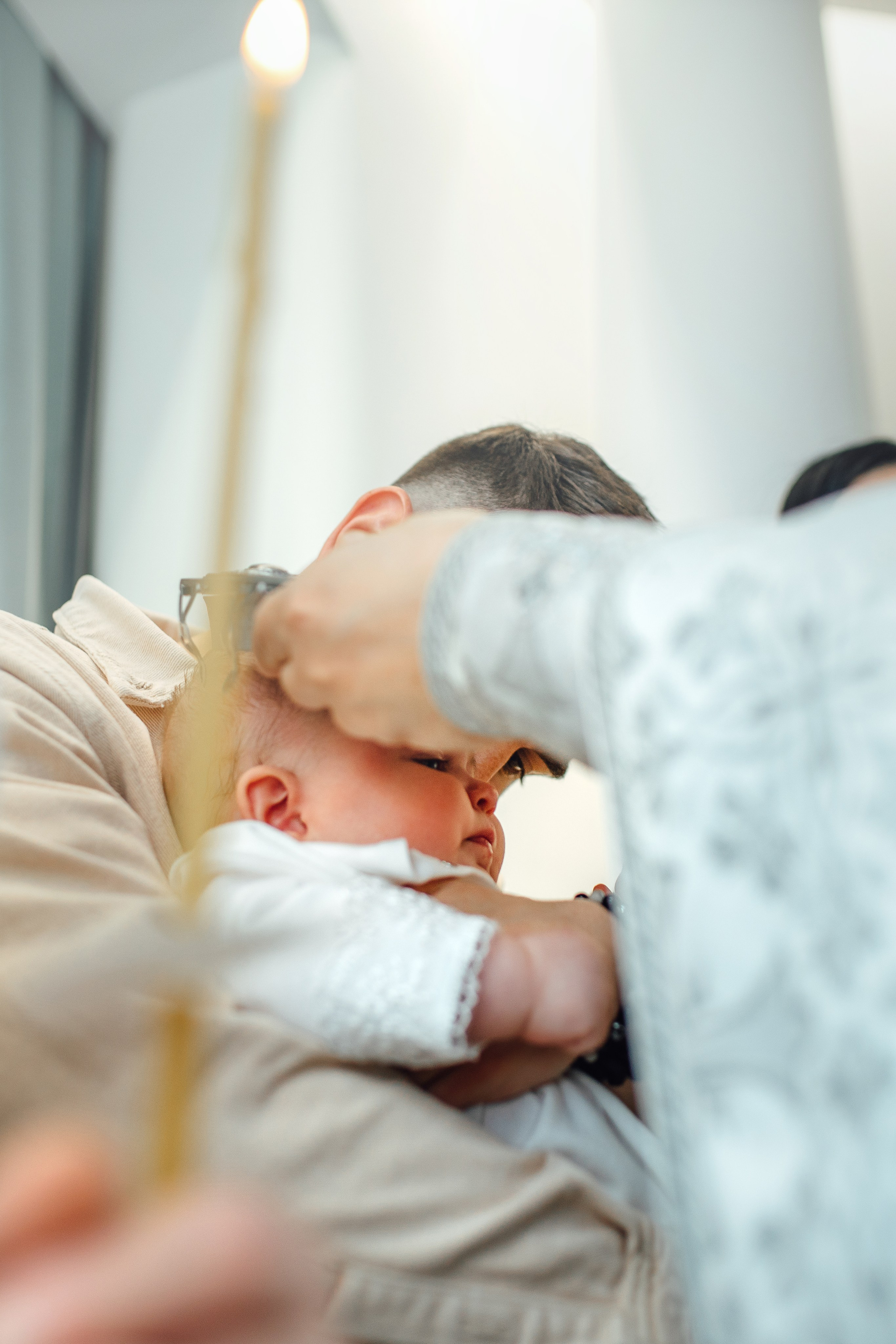 Таинство крещения Софии, апрель 2024