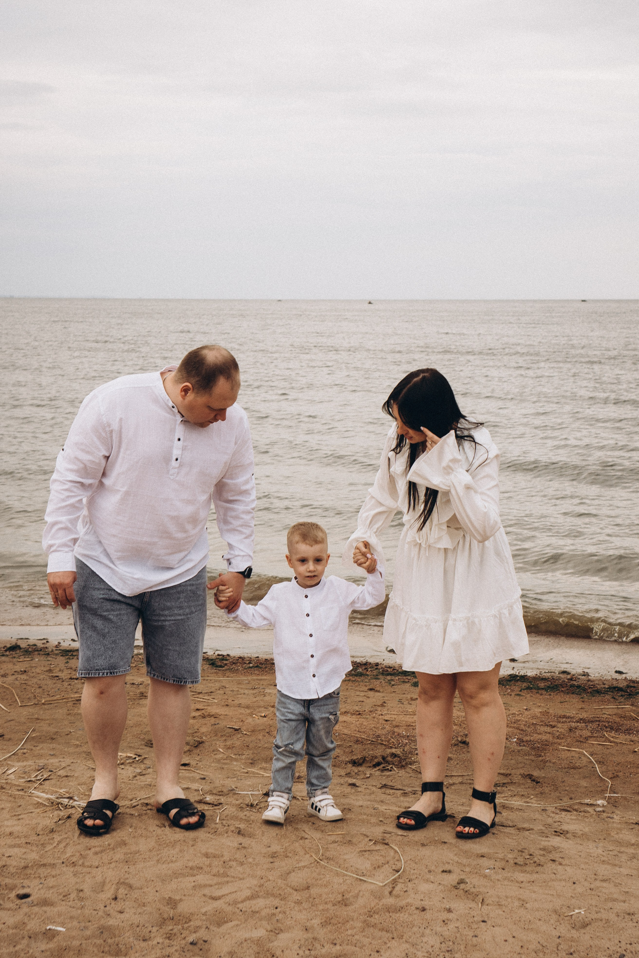 Семейная история на берегу залива. Профессиональный фотограф, Санкт-Петербург — Виктория Богомолова