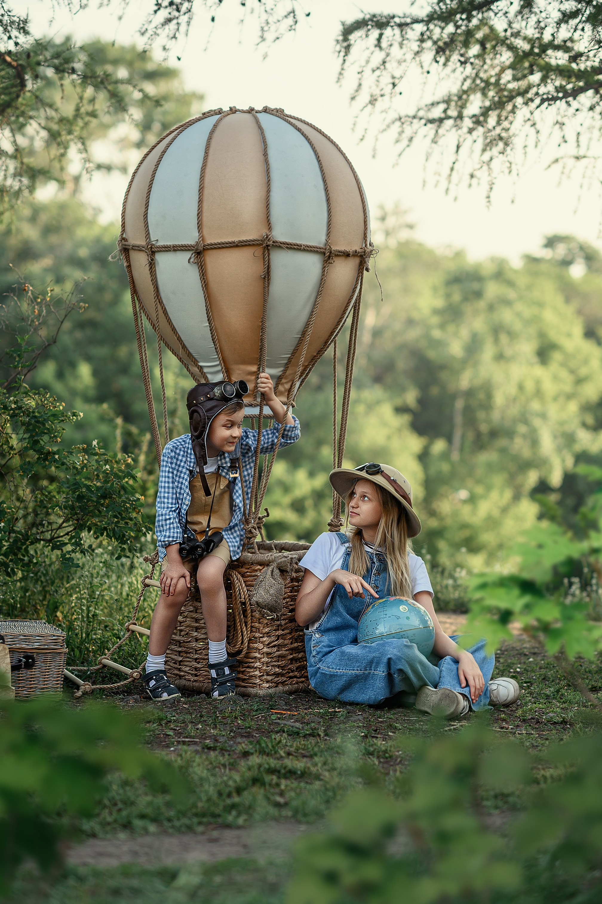 ВОЗДУШНЫЙ ШАР. Семейный фотограф Екатеринбург Лора Мур