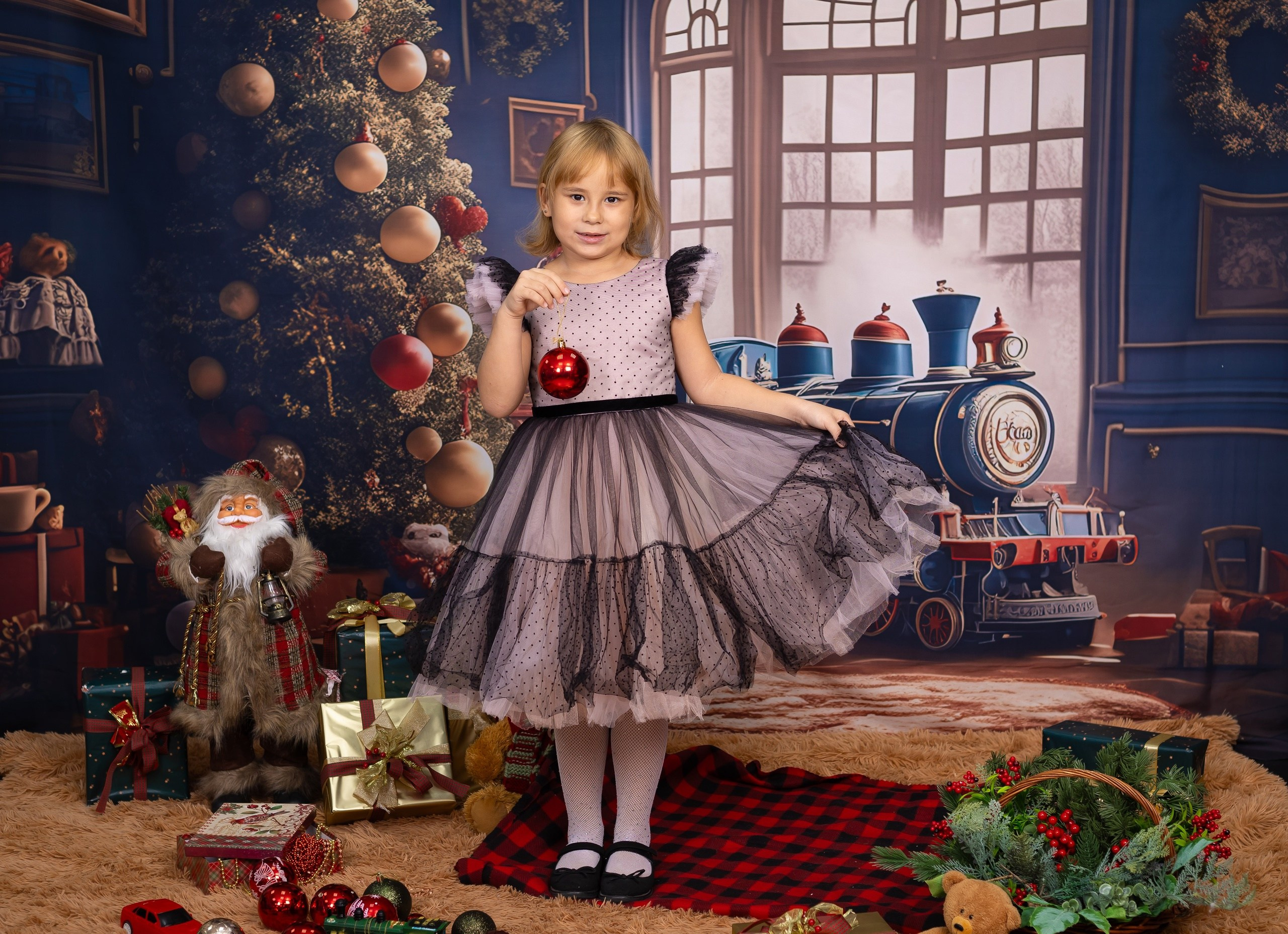 Новогодняя фотосессия 2025 г. Фотостудия «Олеся». Фотостудия в г. Верхняя Пышма
