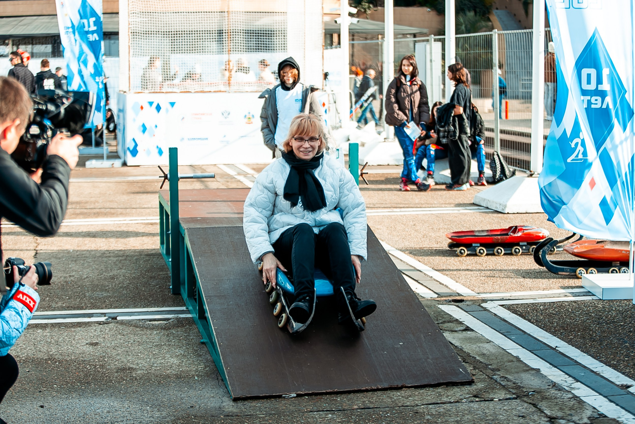 День зимних видов спорта 2024. Репортажный фотограф в Сочи Дмитрий Ветринский