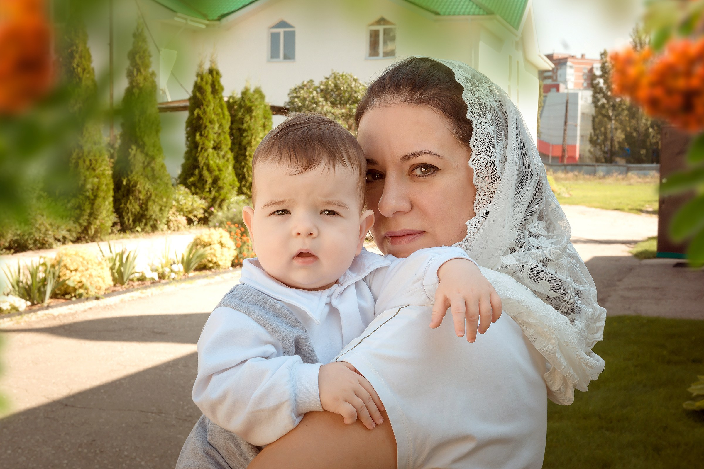 Фотосессия крещения в Тольятти. Фотограф Оксана Сафонова г. Тольятти