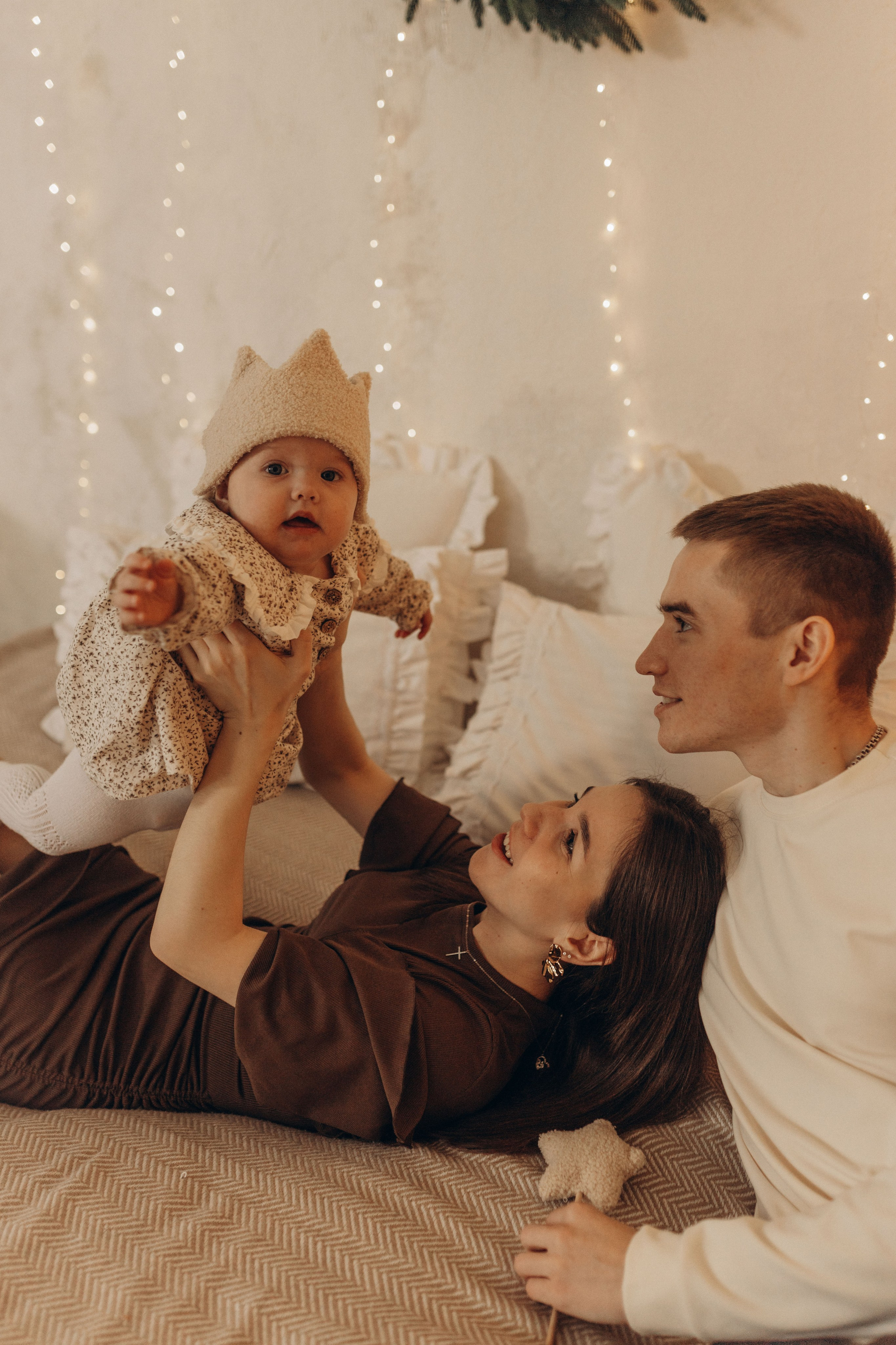 Новогодняя история Дмитрия, Полины и Анюты. Фотограф в Ставрополе Svetlana Matveeva