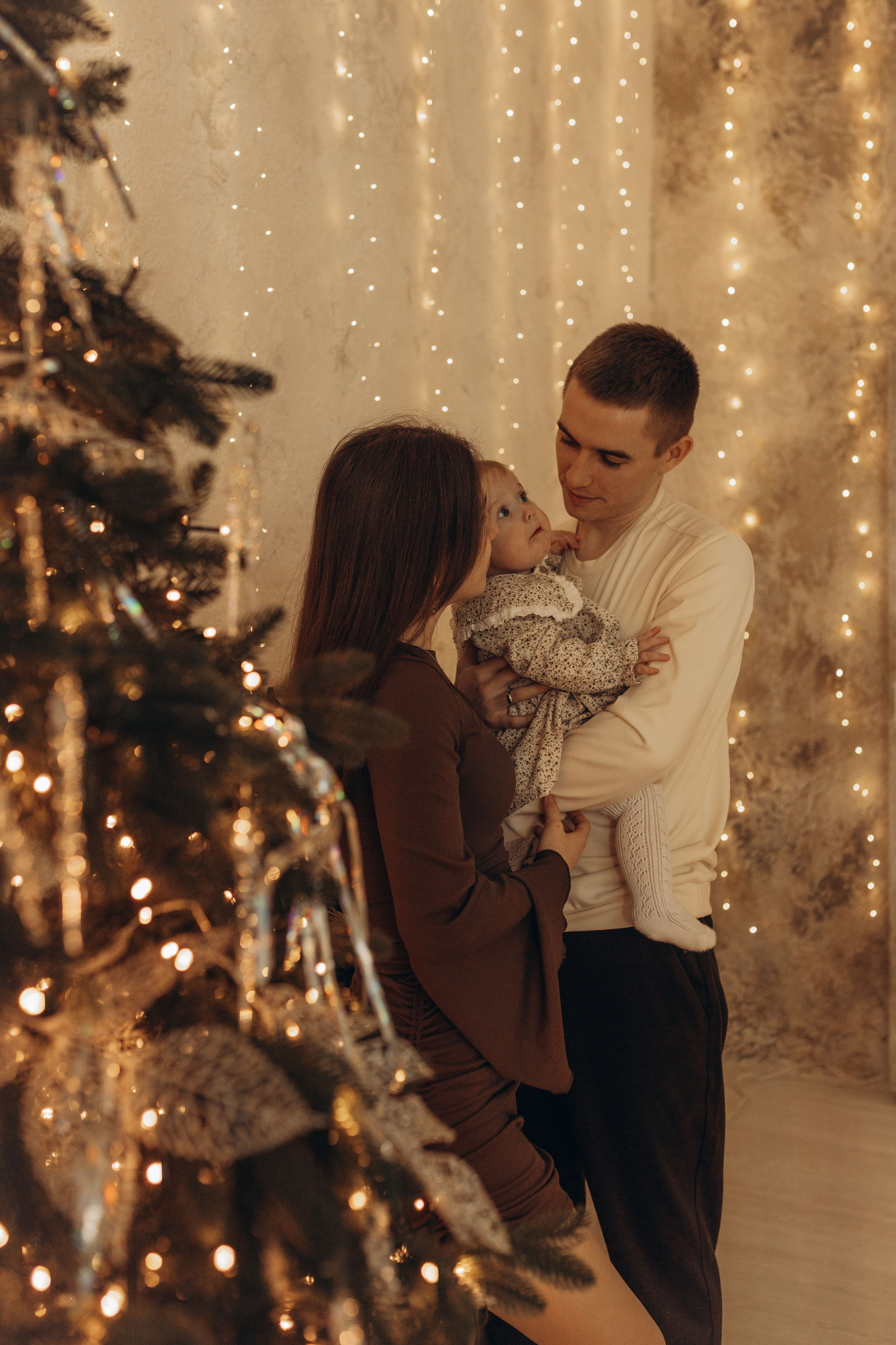 Новогодняя история Дмитрия, Полины и Анюты. Фотограф в Ставрополе Svetlana Matveeva