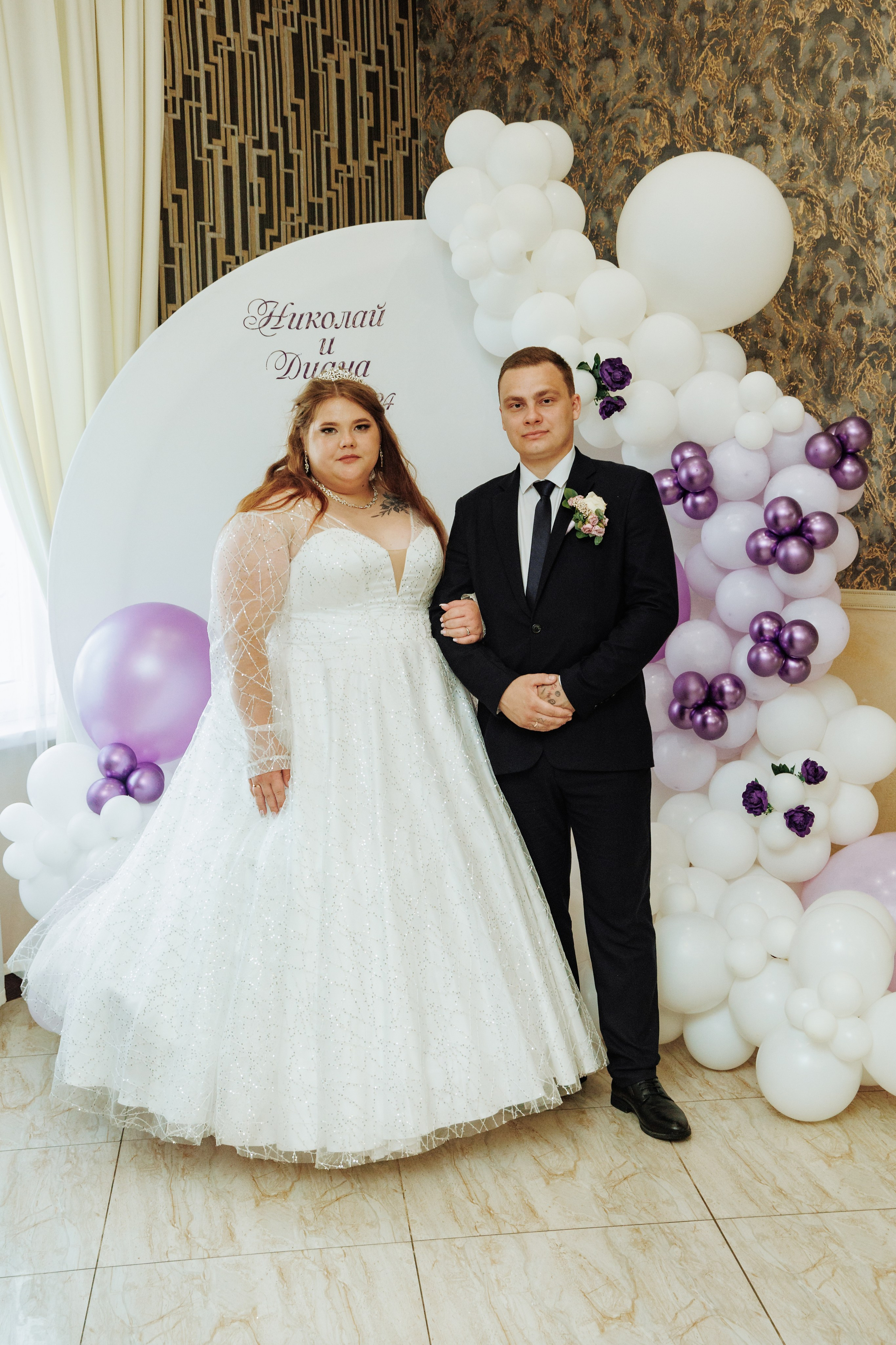 Николай и Диана, свадебный банкет. Свадебный и семейный фотограф в г. Волхов Алексей Кочерыжкин