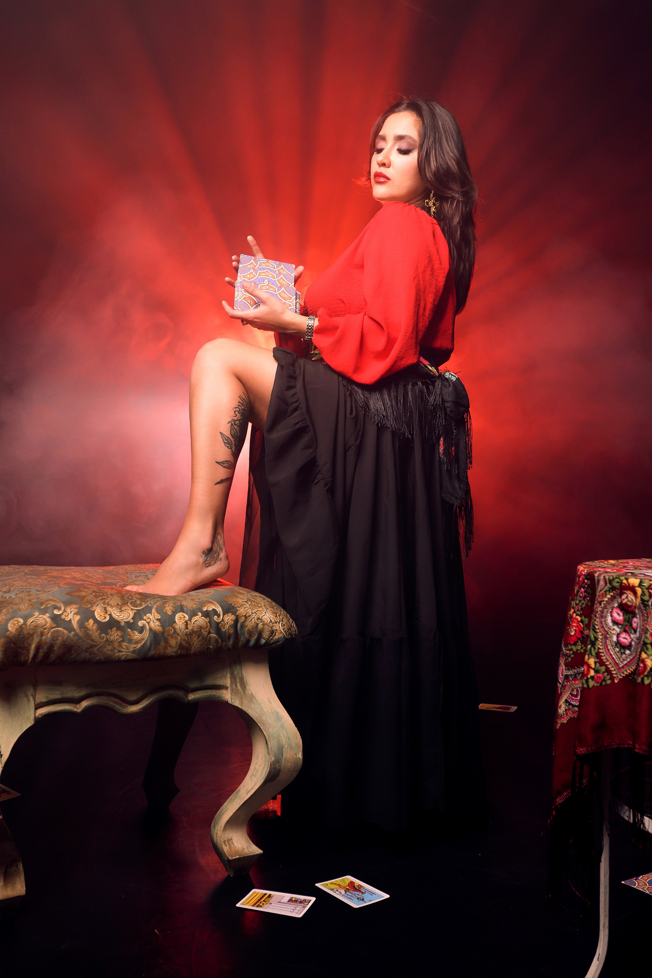 Фотосессия в цыганском образе