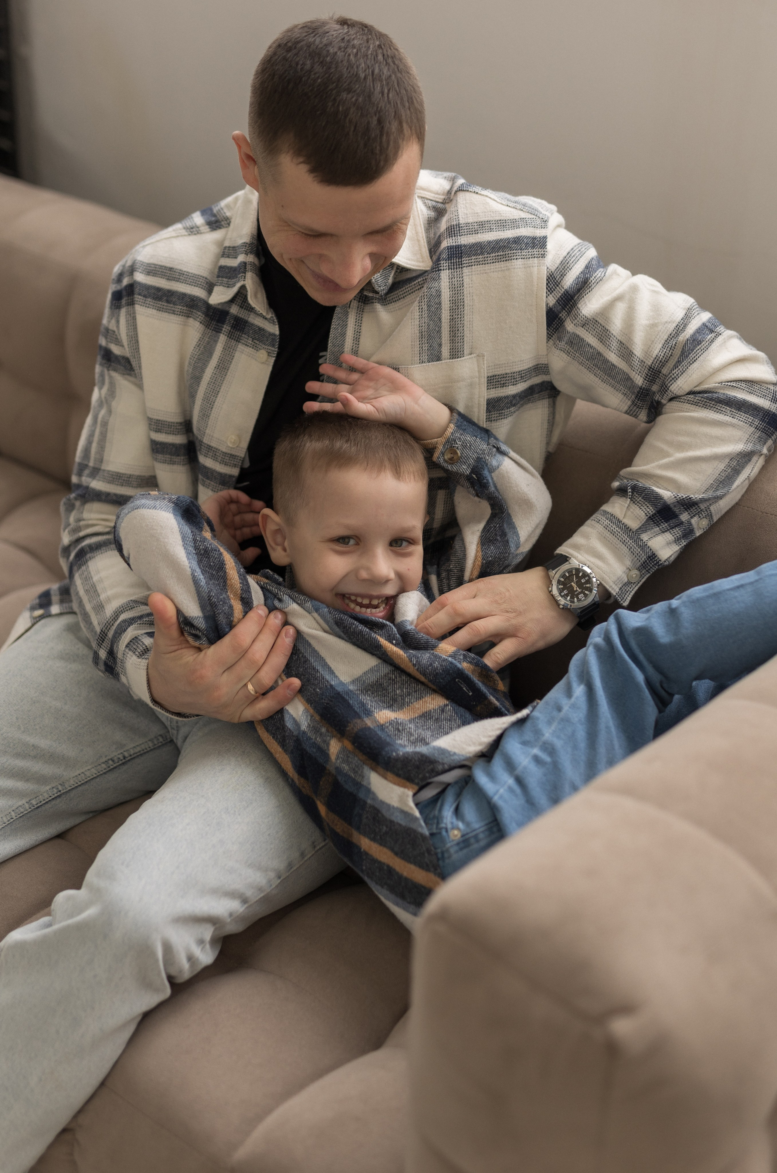 Сергей, Екатерина и Миша. Фотограф в Нижнем Новгороде, Дзержинске Олеся Хозяева