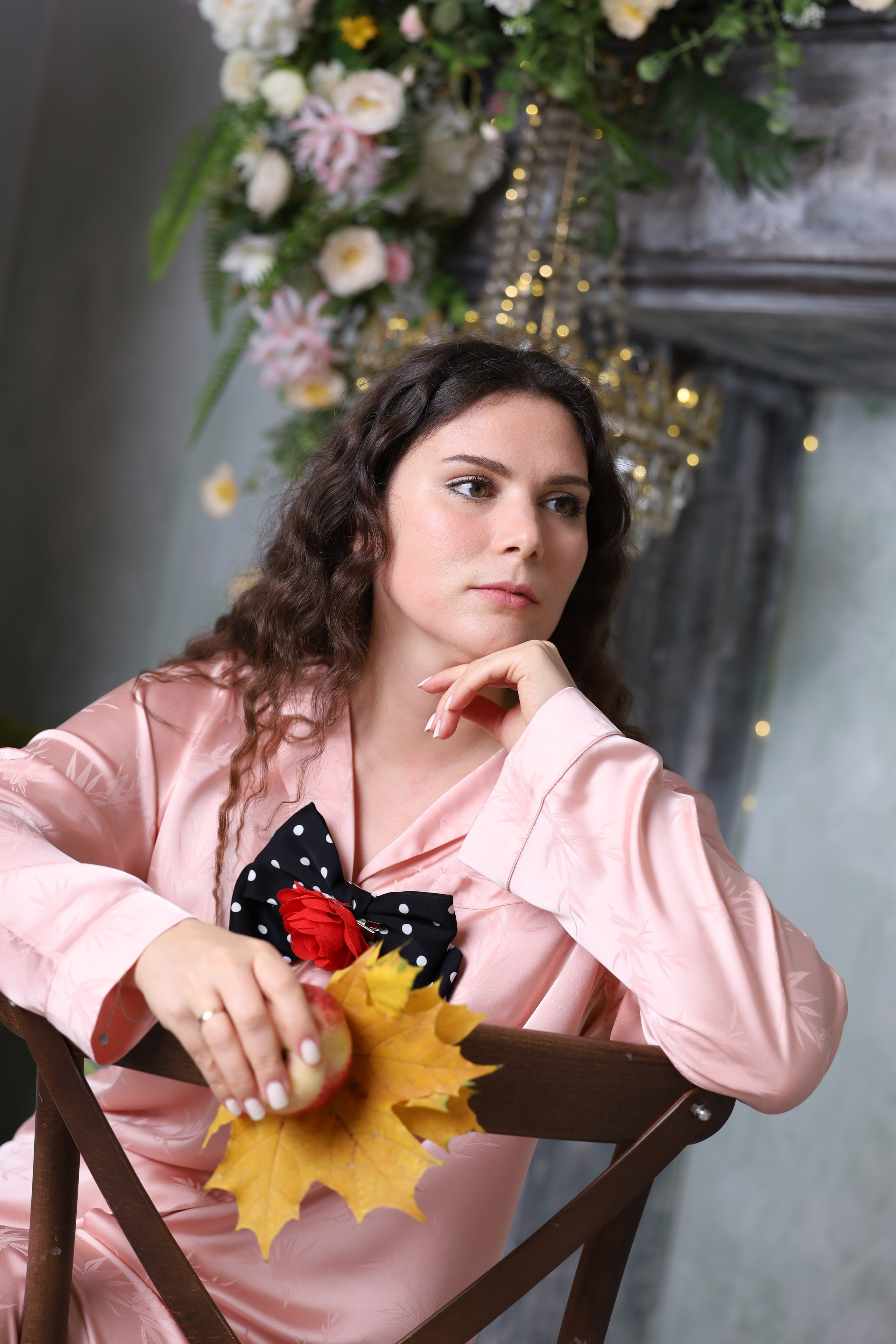 Девочка с персиками. Фотограф в Москве Юлия Бушкина