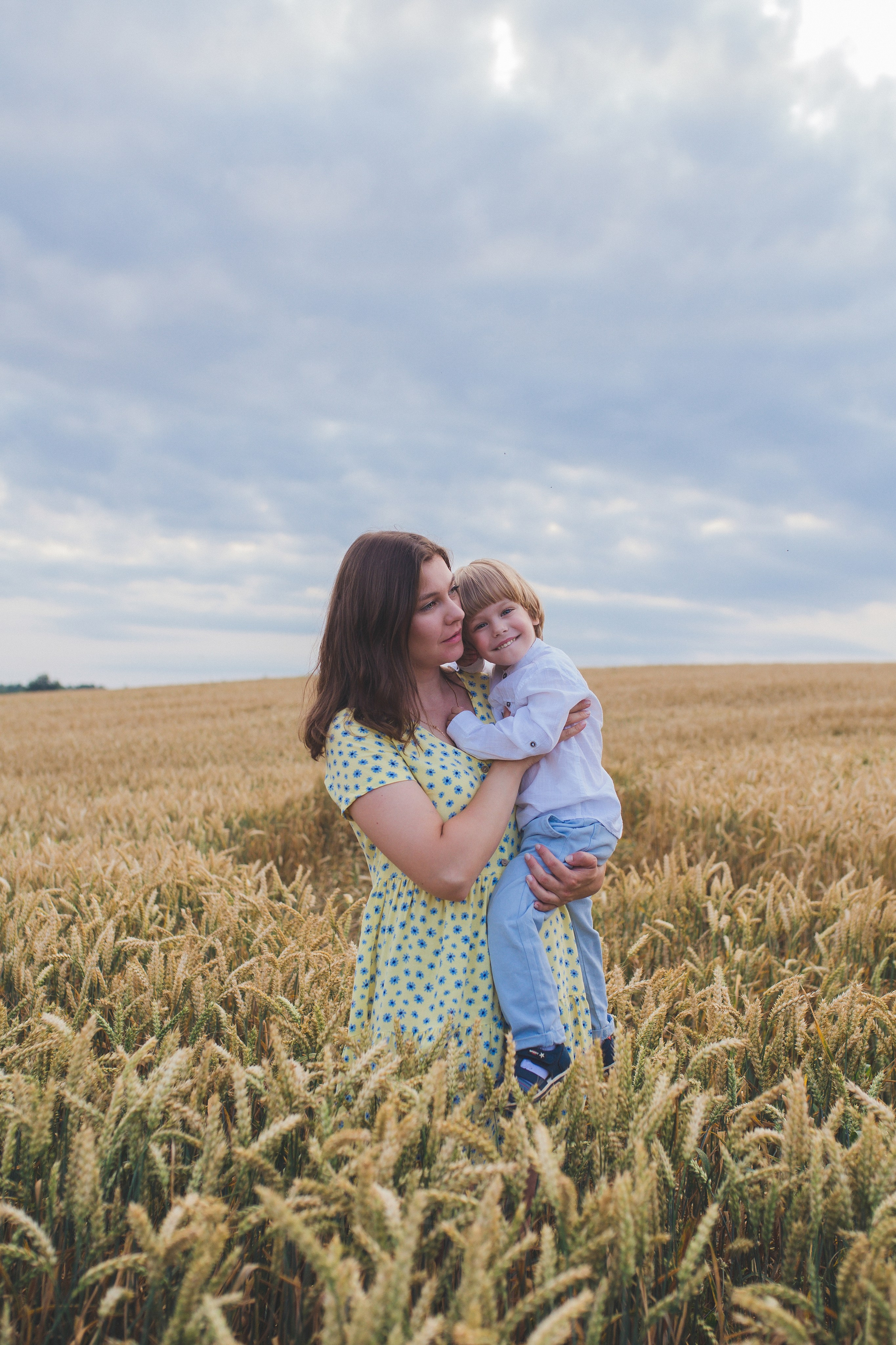 Мама с сыном