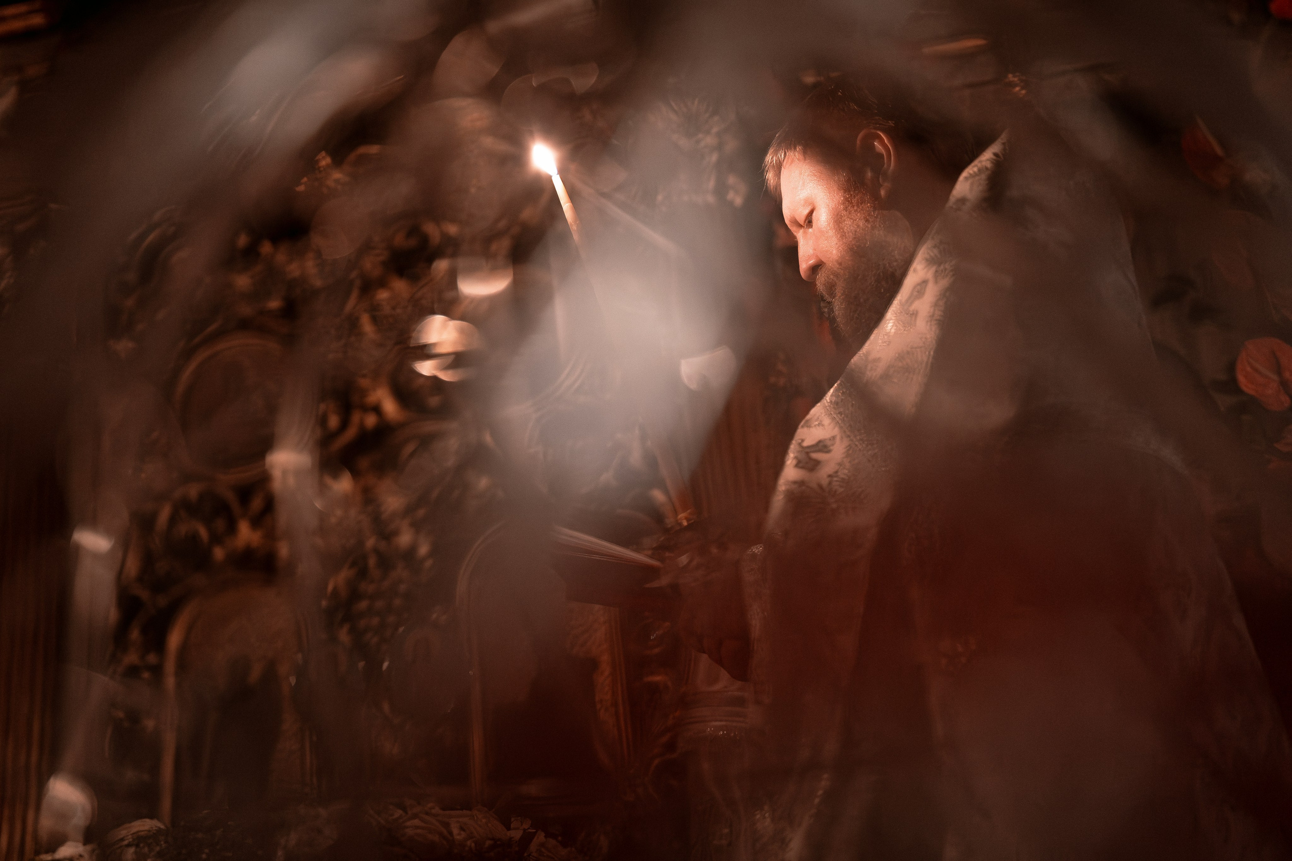 БОГОСЛУЖЕНИЯ. Фотограф Елена Лунева