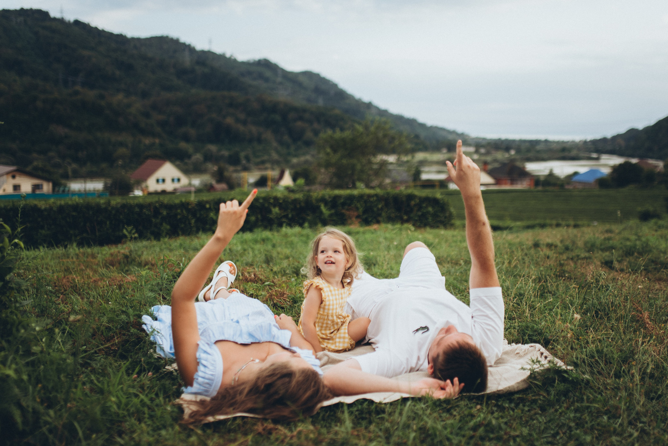 Семейная фотосессия на чайной плантации Сочи. Фотограф в Сочи — Маргарита Поганова