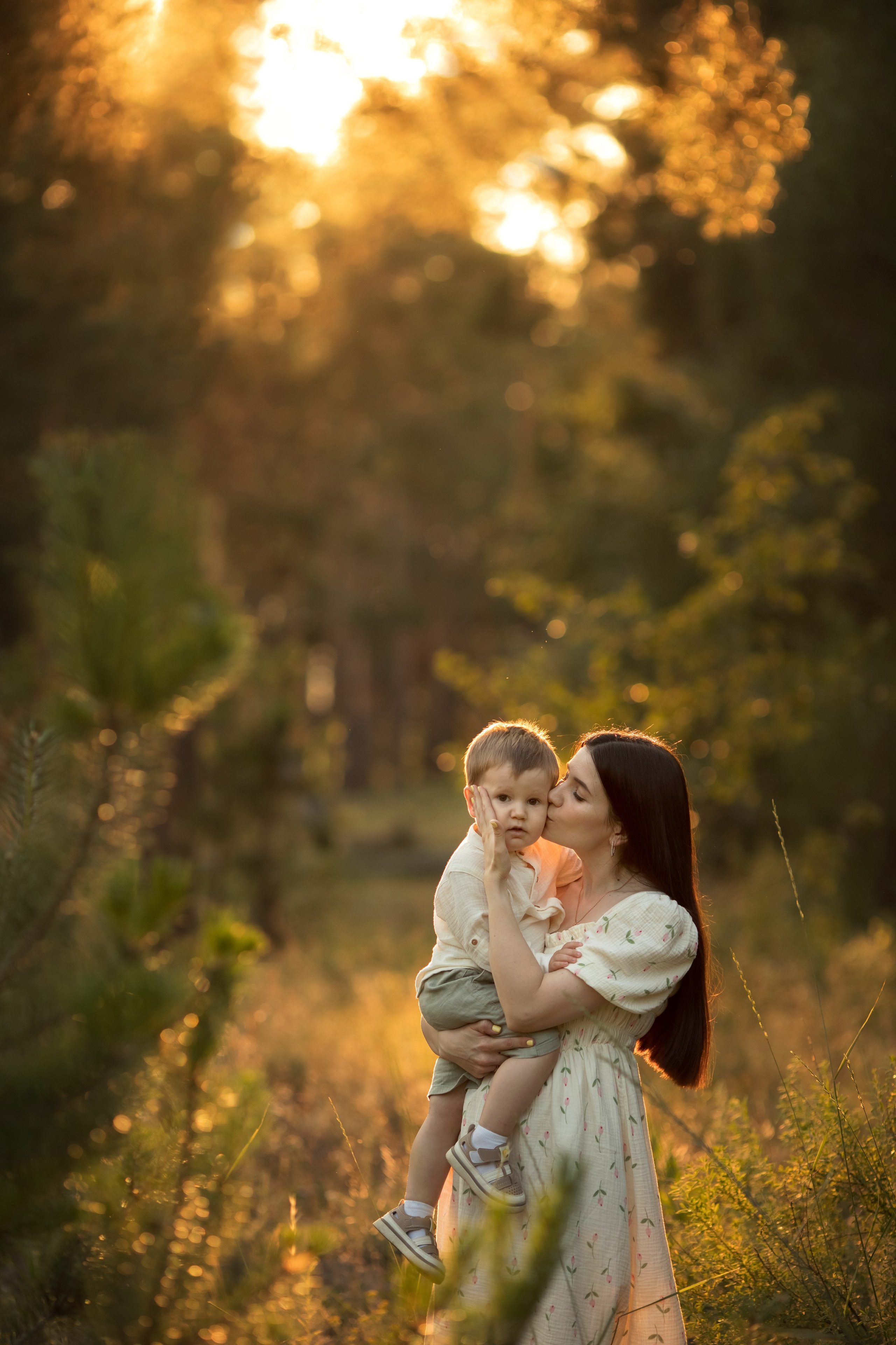 Солнечный лес. Семейный и детский фотограф в Саратове Полина Коткина